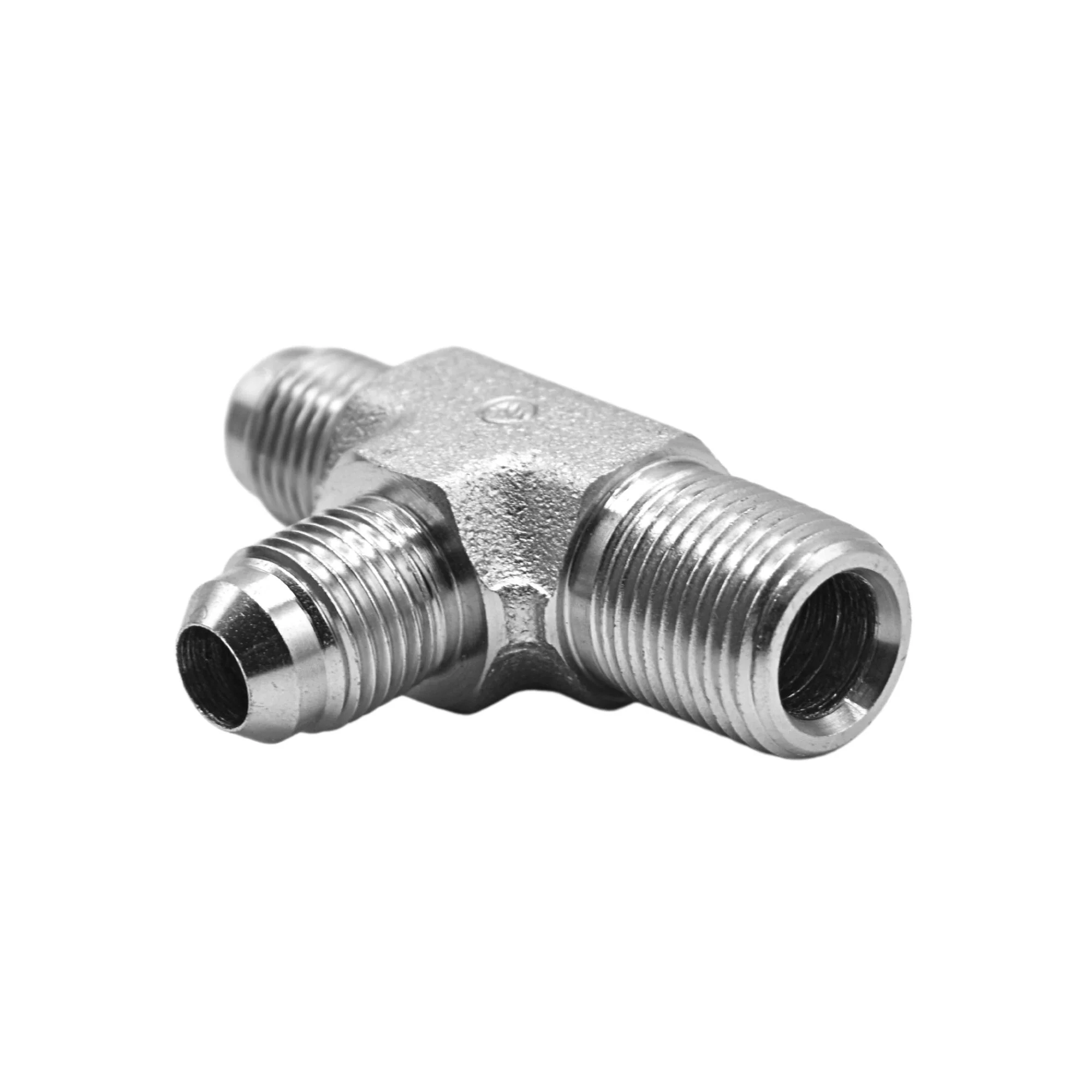 Hydraulics | 06MJ-06MP-06MJ Tee Forg Adapter | 2605-06-06-06-FG - Image 2