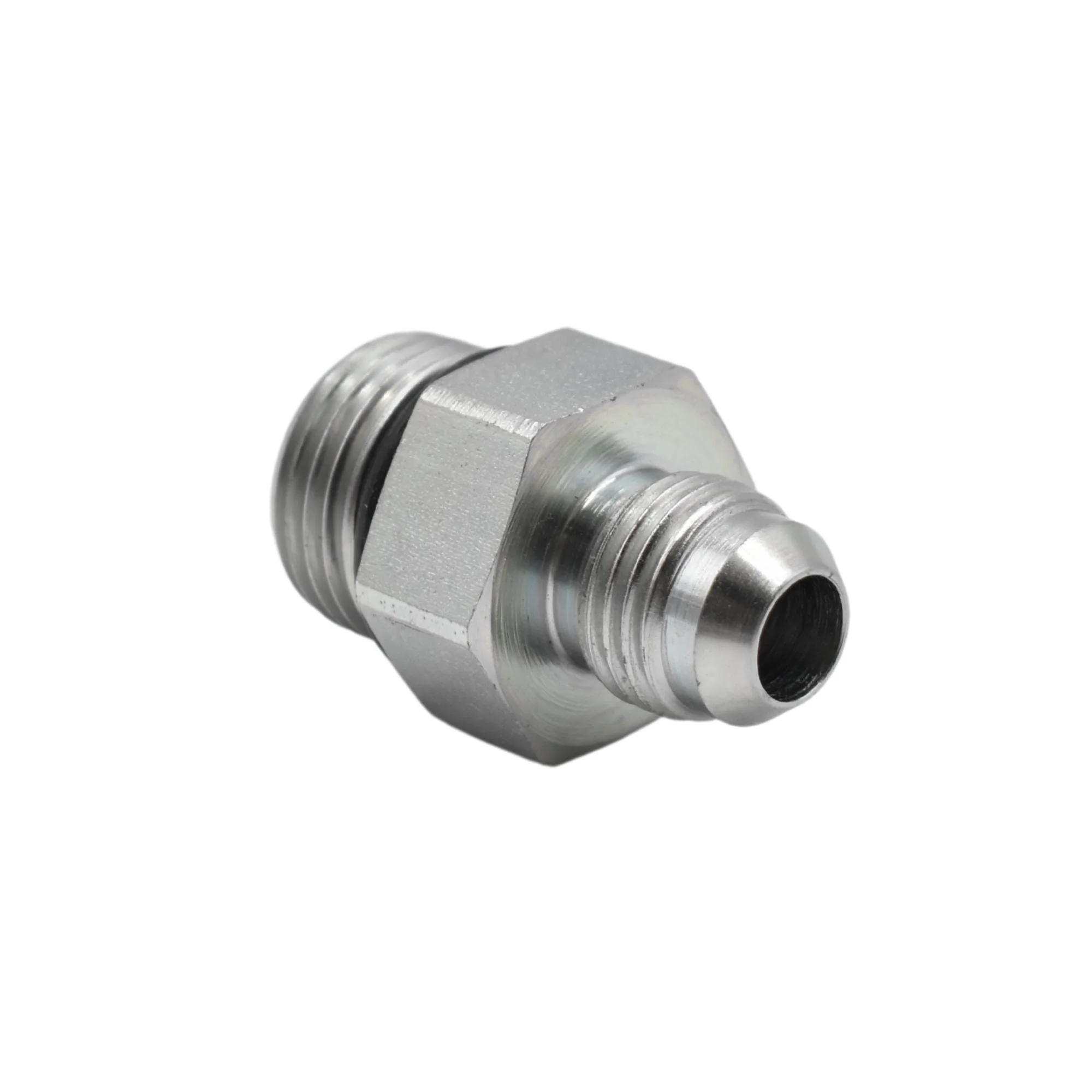 Hydraulics | 06MJ-08MORB Straight Adapter | 6400-06-08-O