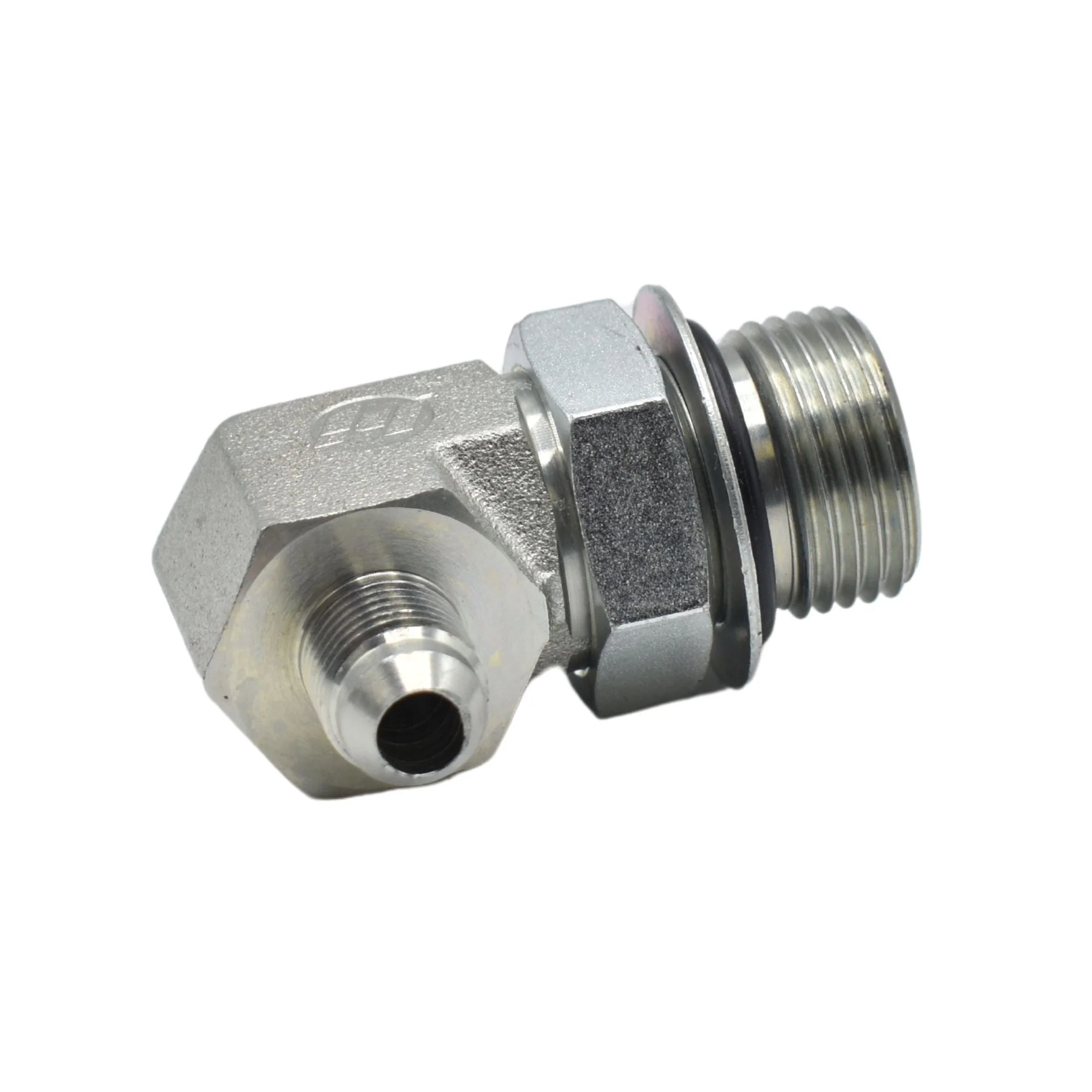 Hydraulics | 06MJ-12MAORB 90deg Elb Forg Adapter | 6801-06-12-NWO-FG