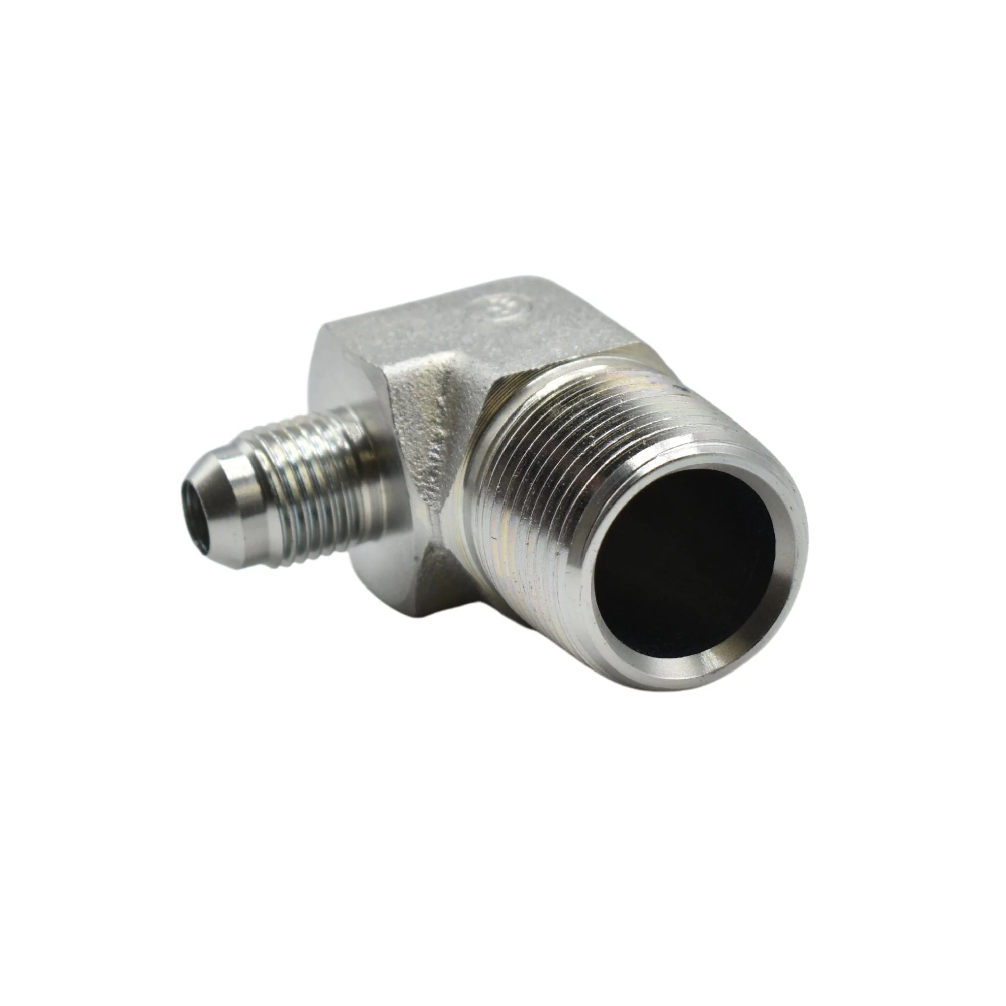 Hydraulics | 06MJ-12MP 90deg Elb Forg Adapter | 2501-06-12-FG - Image 2