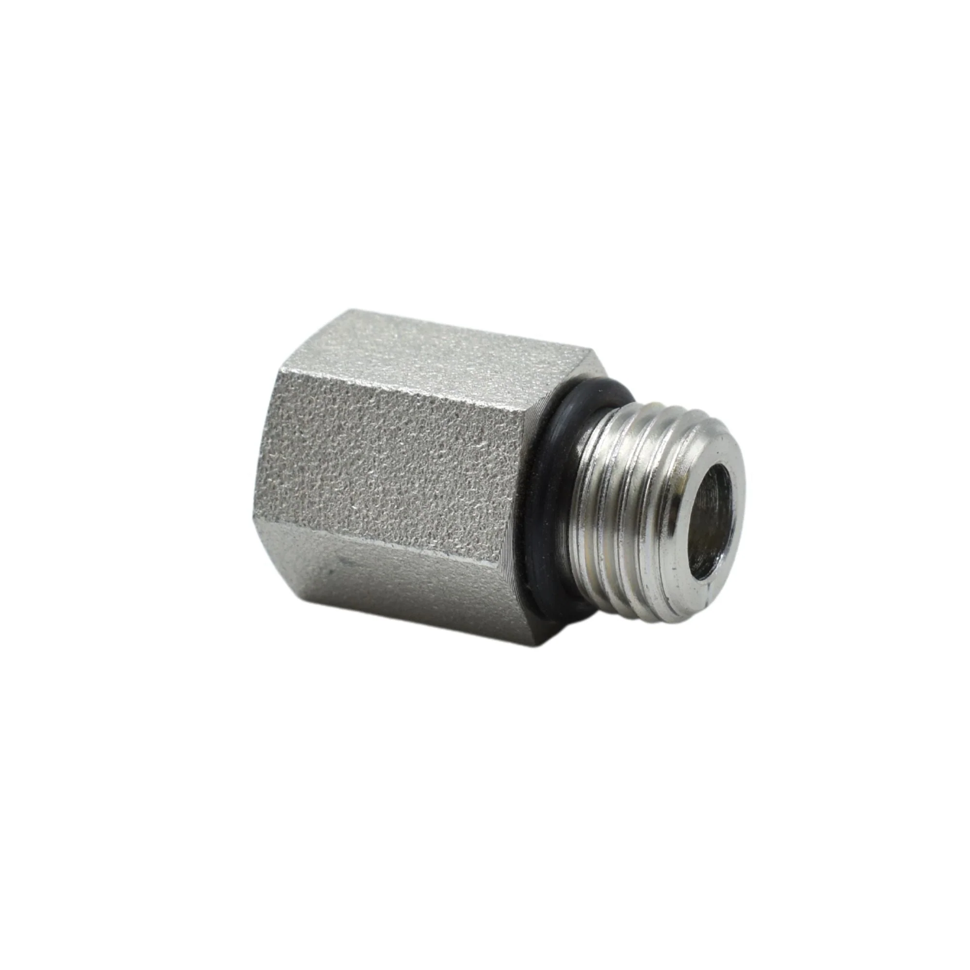 Hydraulics | 06MORB-04FORB Straight Red Adapter | 6410-06-04-O