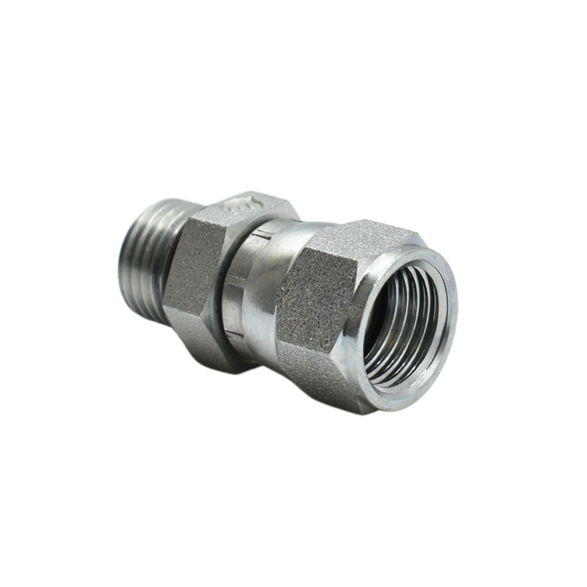 Hydraulics | 06MORB-06FJS Straight Adapter | 6402-06-06-O
