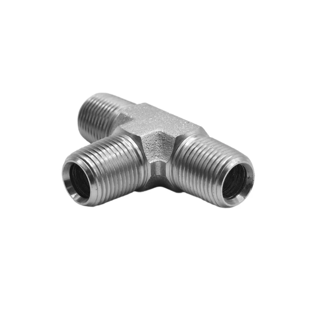 Hydraulics | 06MP-06MP-06MP Tee Forg Adapter | 5600-06-06-06-FG