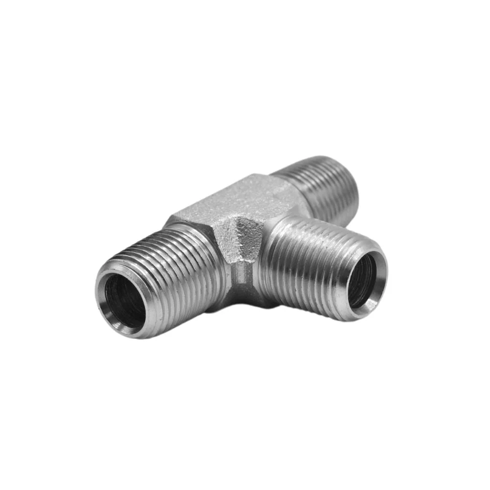 Hydraulics | 06MP-06MP-06MP Tee Forg Adapter | 5600-06-06-06-FG - Image 2