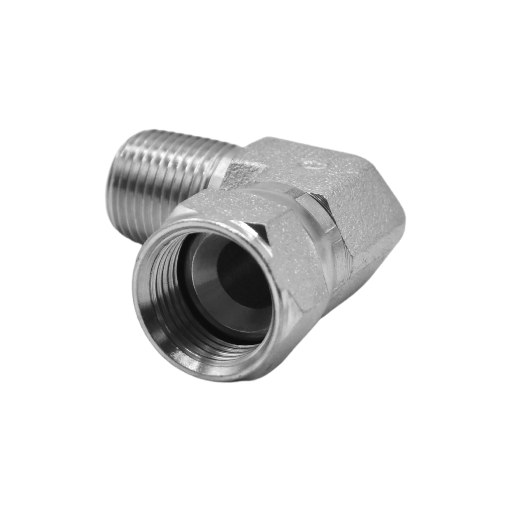 Hydraulics | 06MP-08FJS 90deg Elb Forg Adapter | 6501-06-08-FG - Image 2
