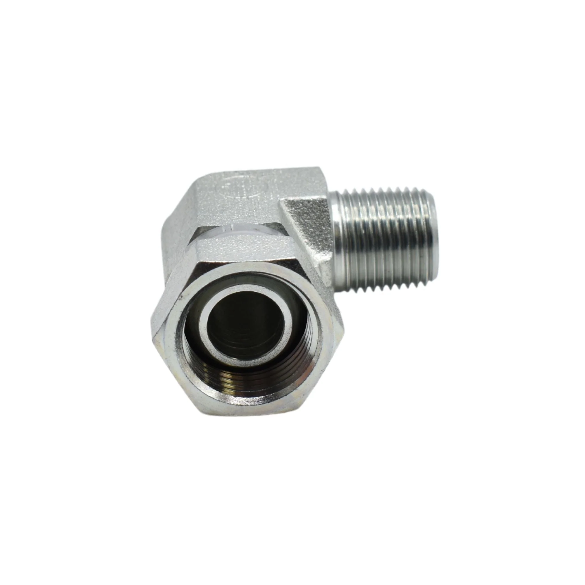 Hydraulics |06MP-08FPS 90 Degree Elbow Forged Adapter | 1501-06-08-FG - Image 2