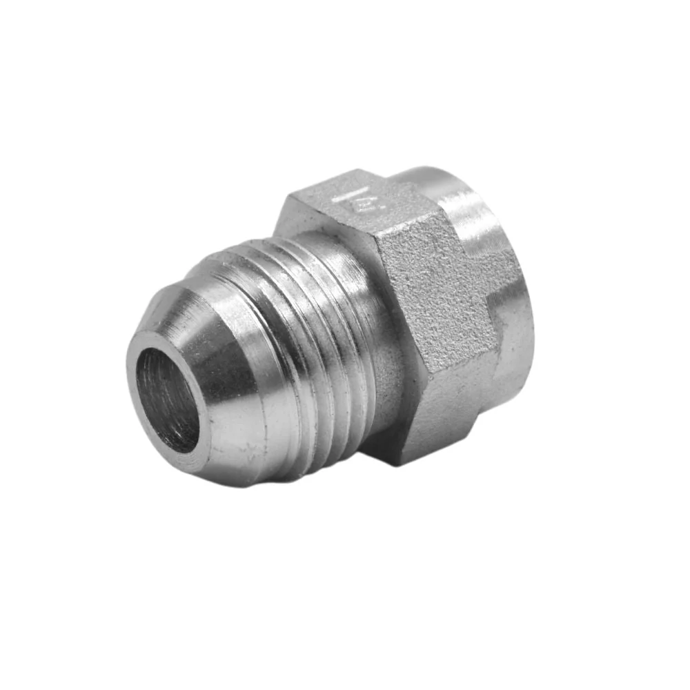 Hydraulics | 08FJ-10MJ Straight Red Adapter | 2406-08-10