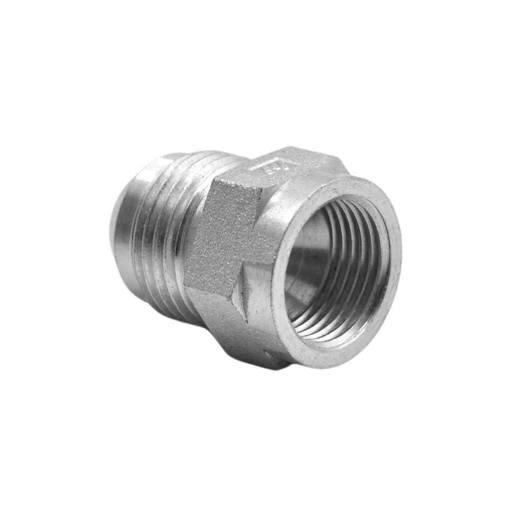 Hydraulics | 08FJ-10MJ Straight Red Adapter | 2406-08-10 - Image 2