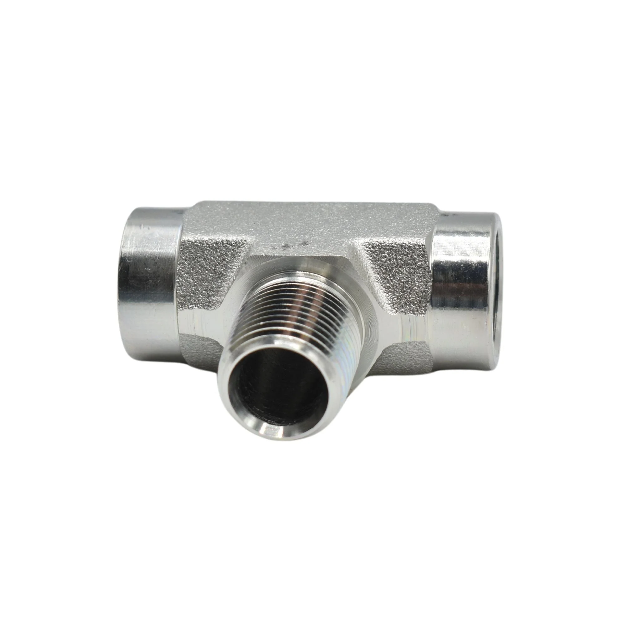 Hydraulics | 08FP-08FP-08MP Branch Tee Forg Adapter | 5604-08-08-08-FG