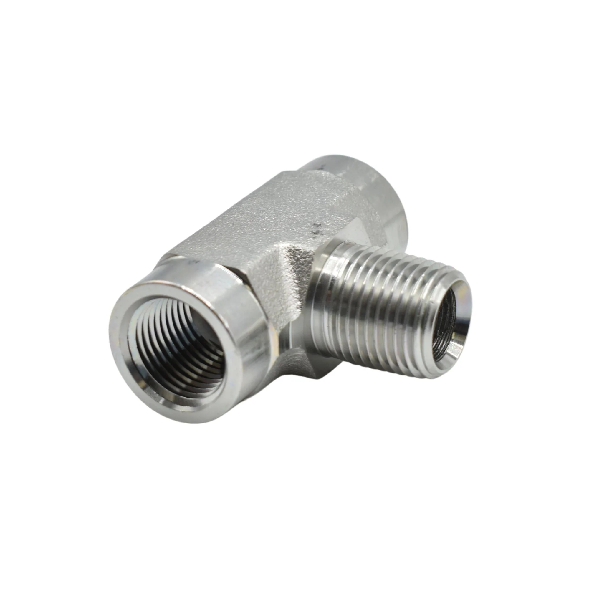 Hydraulics | 08FP-08FP-08MP Branch Tee Forg Adapter | 5604-08-08-08-FG - Image 2