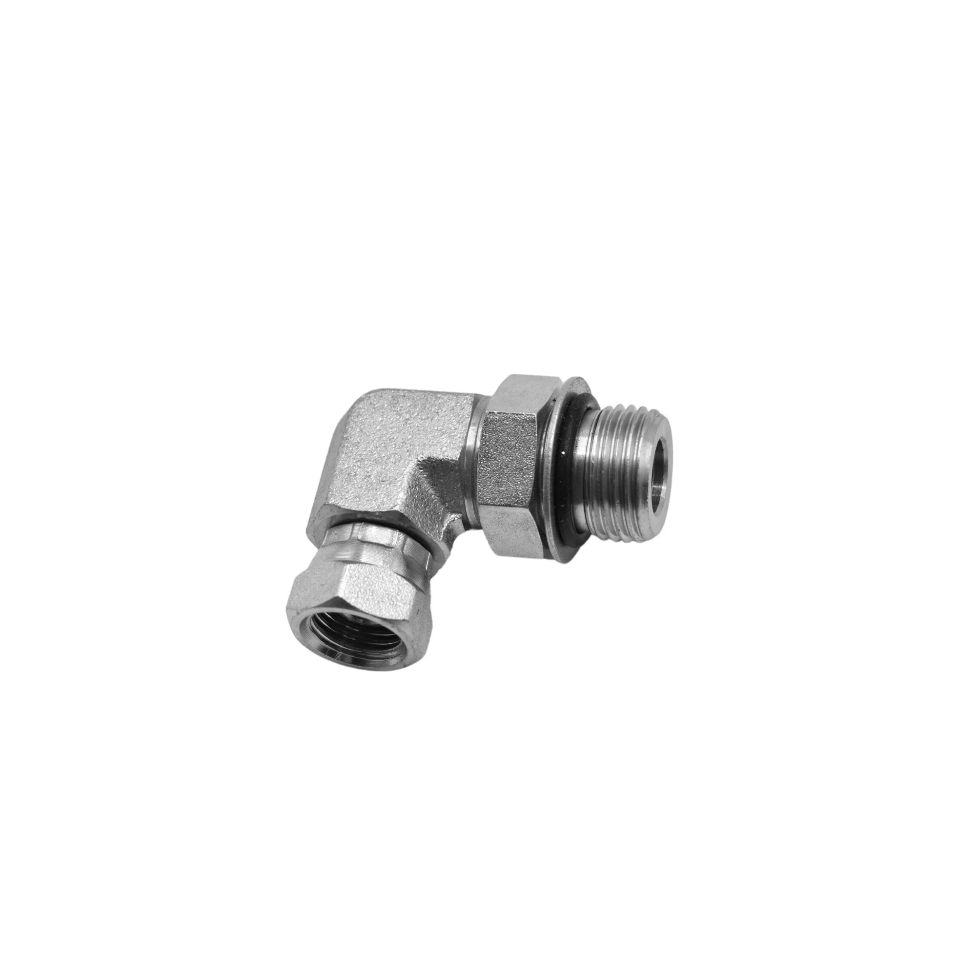 Hydraulics | 08MAORB-04FPS 90deg Elb Forg | 6901-08-04-NWO-FG