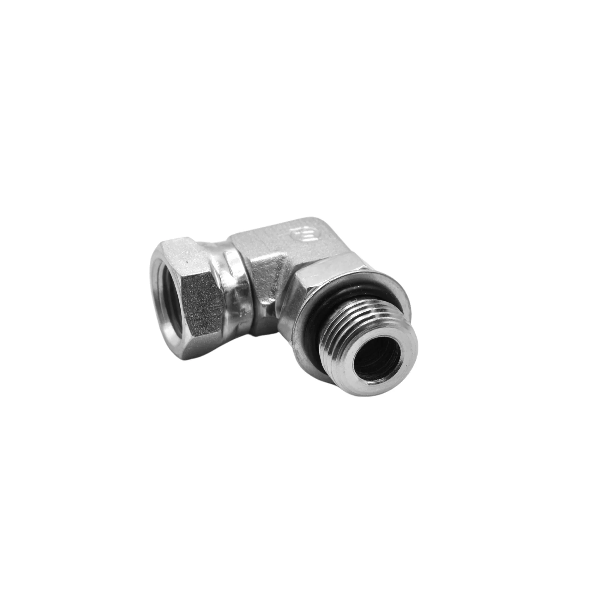 Hydraulics | 08MAORB-06FPS 90deg Elb Forg | 6901-08-06-NWO-FG