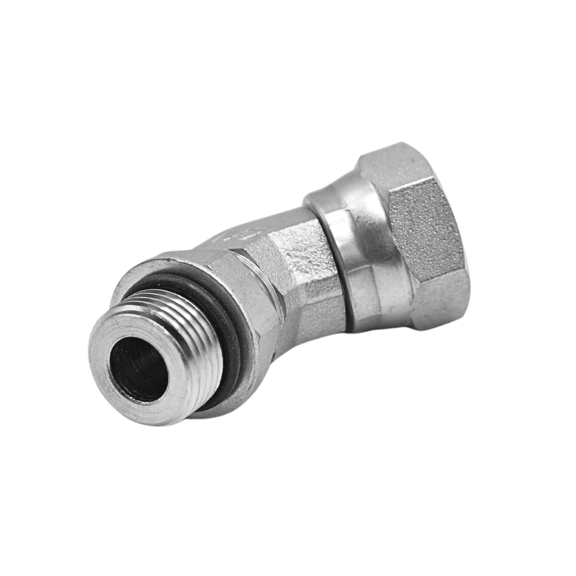 Hydraulics | 08MAORB-08FPS 45deg Elb Forg Adapter | 6902-08-08-NWO-FG - Image 2