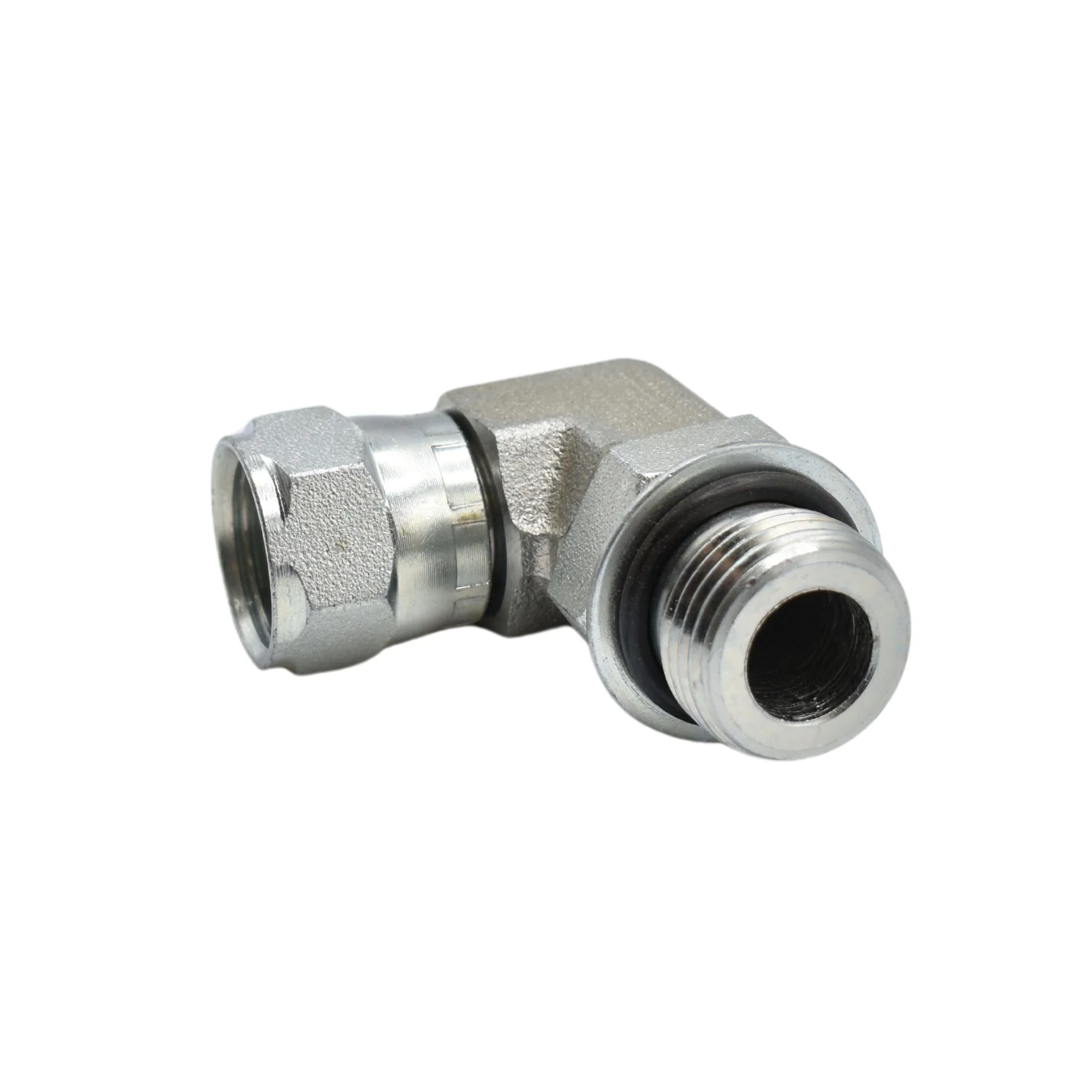 Hydraulics | 10MAORB-08FJS 90deg Elb Forg Adapter | 6809-10-08-NWO-FG