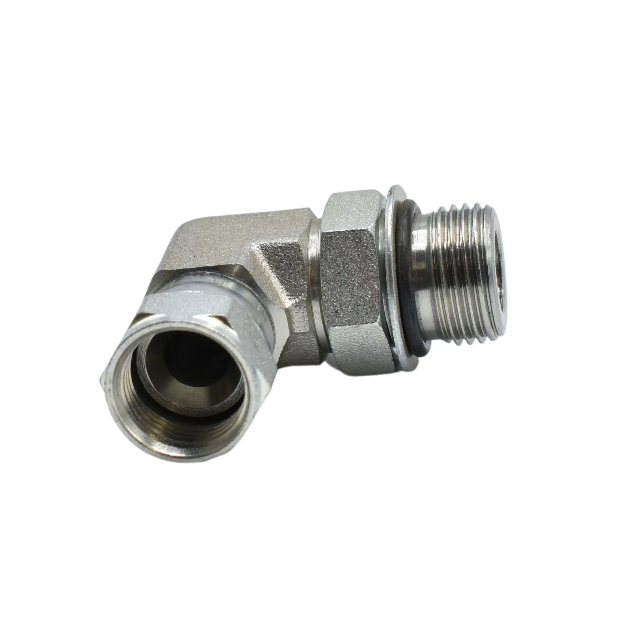 Hydraulics | 10MAORB-08FJS 90deg Elb Forg Adapter | 6809-10-08-NWO-FG - Image 2