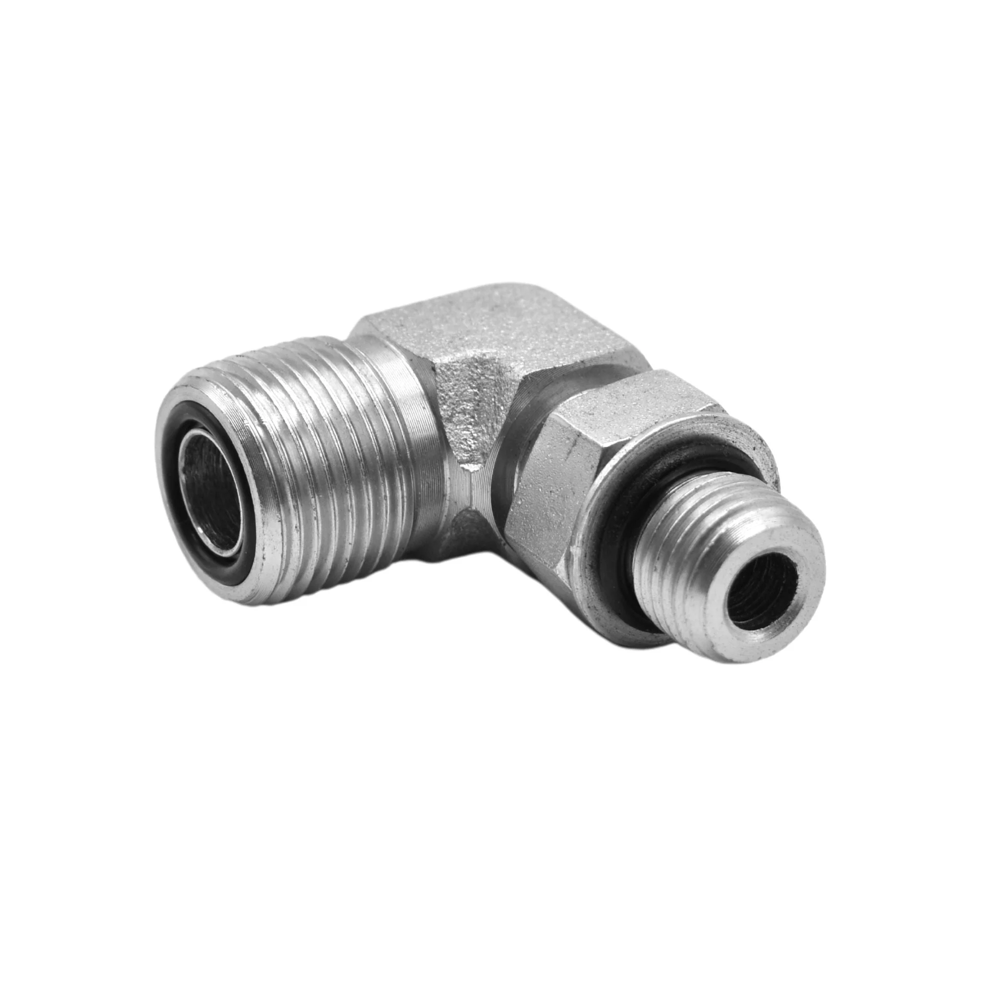 Hydraulics | 08MFS-06MAORB 90deg Elb Forg Adapter | FS6801-08-06-NWO-FG