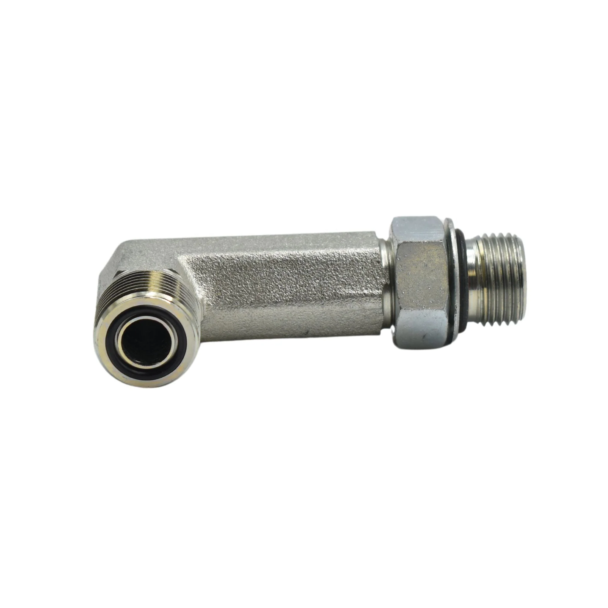Hydraulics | 08MFS-08MAORB 90deg Elb Lg Forg Adapter | FS6801-L-08-08-NWO-FG