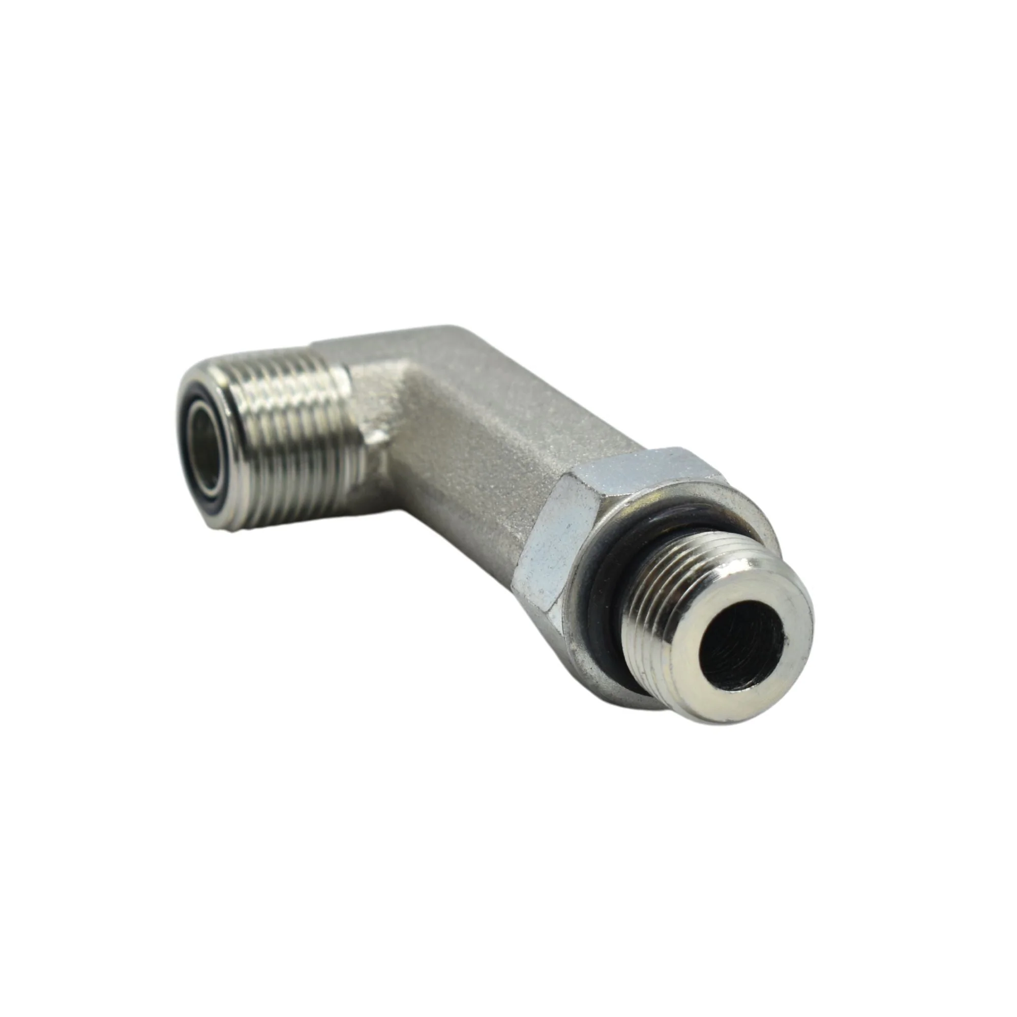 Hydraulics | 08MFS-08MAORB 90deg Elb Lg Forg Adapter | FS6801-L-08-08-NWO-FG - Image 2