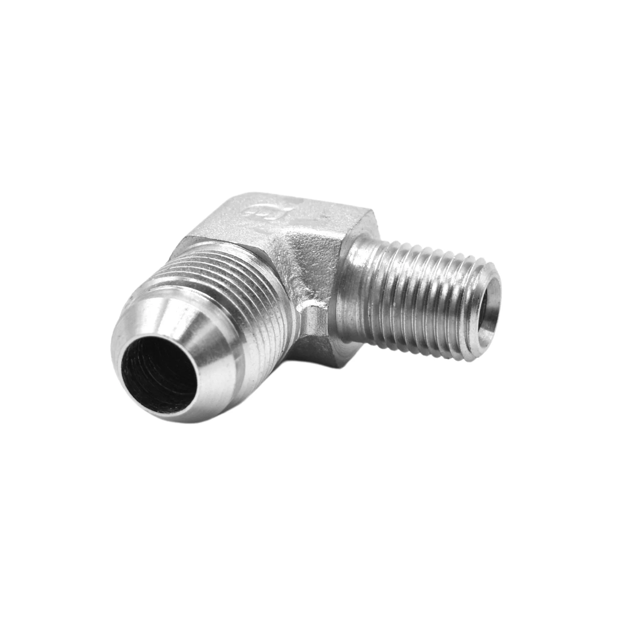 Hydraulics | 08MJ-04MP 90deg Elb Forg Adapter | 2501-08-04-FG