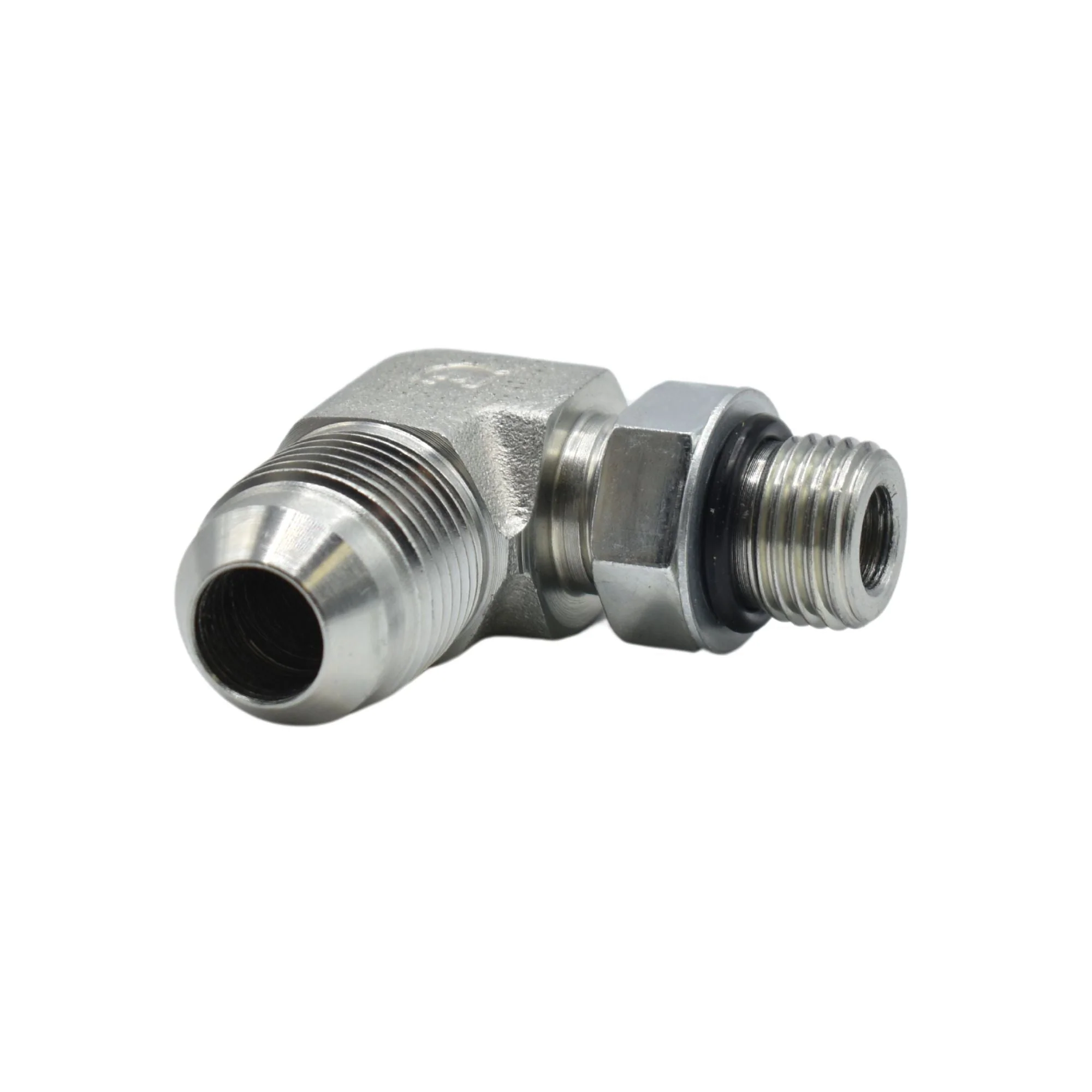 Hydraulics | 08MJ-06MAORB 90deg Elb Forg Adapter | 6801-08-06-NWO-FG - Image 2