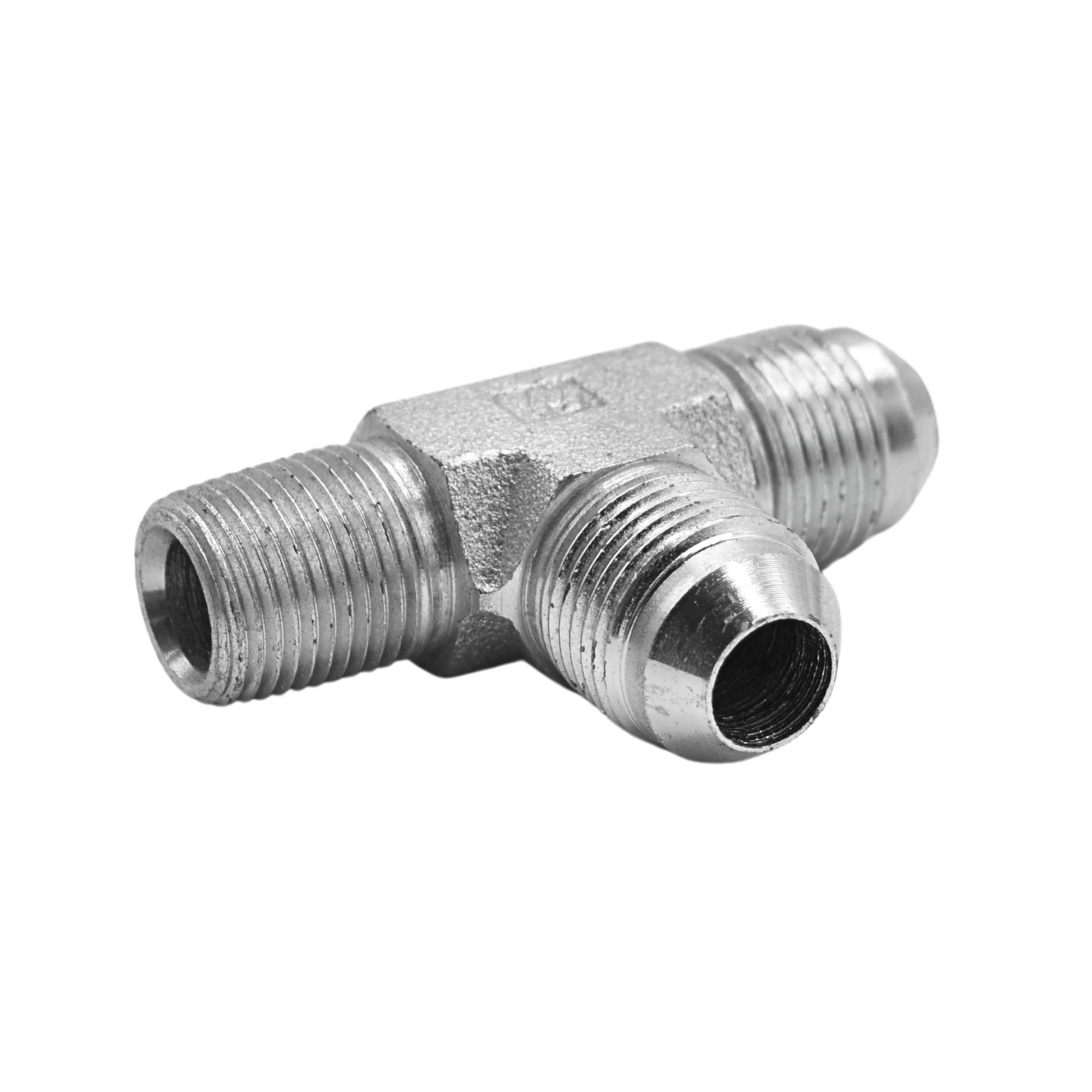 Hydraulics | 08MJ-06MP-08MJ Tee Forg Adapter | 2605-08-06-08-FG