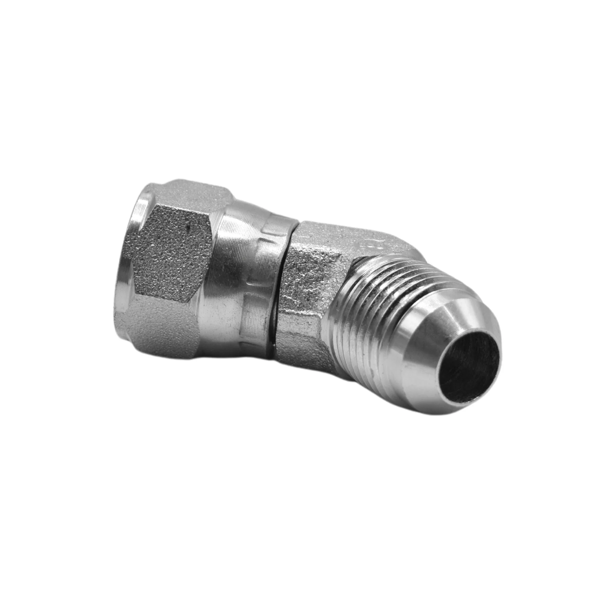 Hydraulics | 08MJ-08FJS 45deg Elb Forg Adapter | 6502-08-08-FG