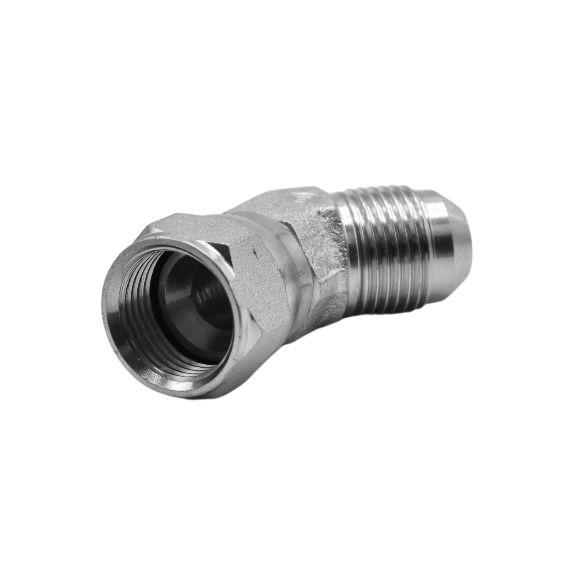Hydraulics | 08MJ-08FJS 45deg Elb Forg Adapter | 6502-08-08-FG - Image 2