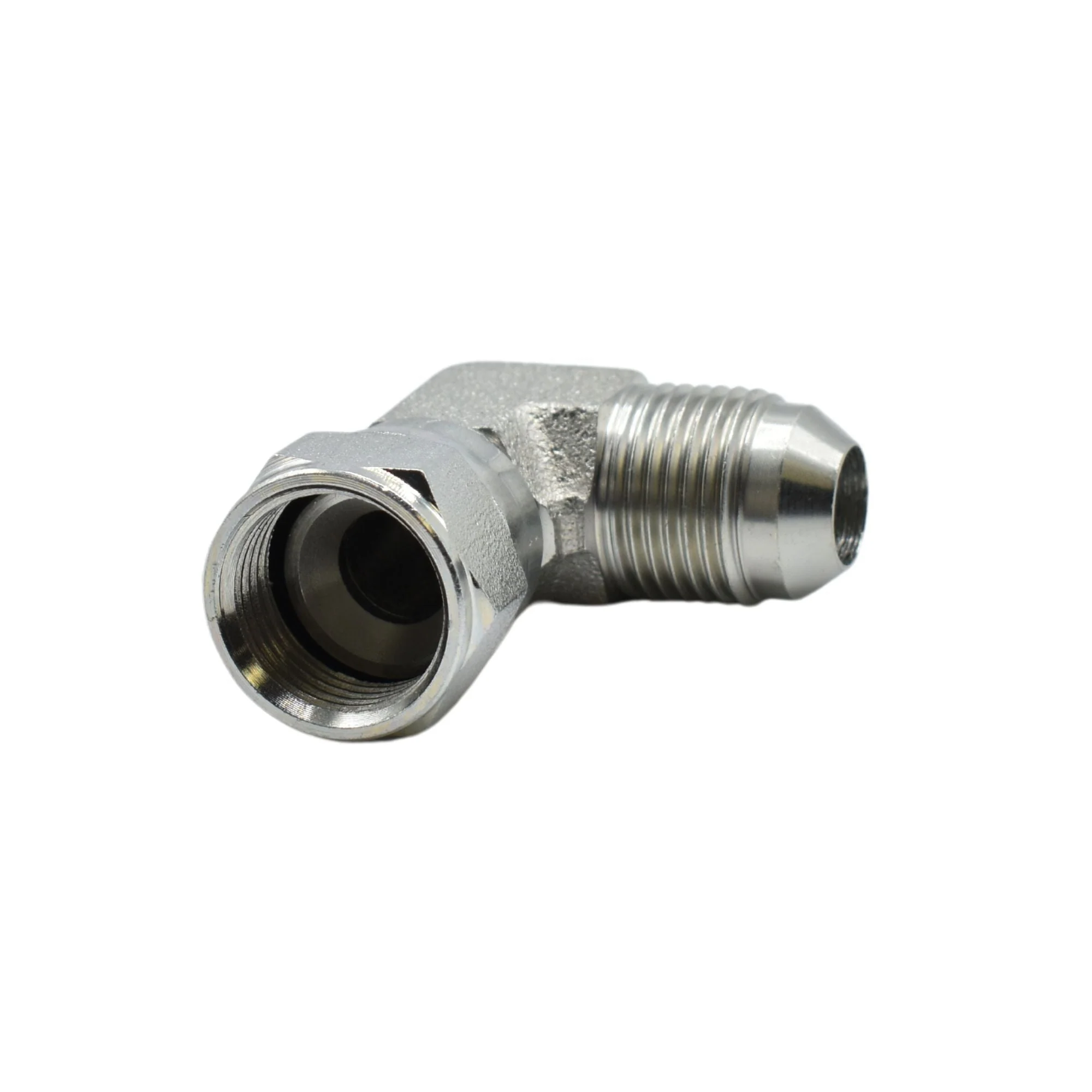 Hydraulics | 08MJ-08FJS 90deg Elb Forg Adapter | 6500-08-08-FG - Image 2