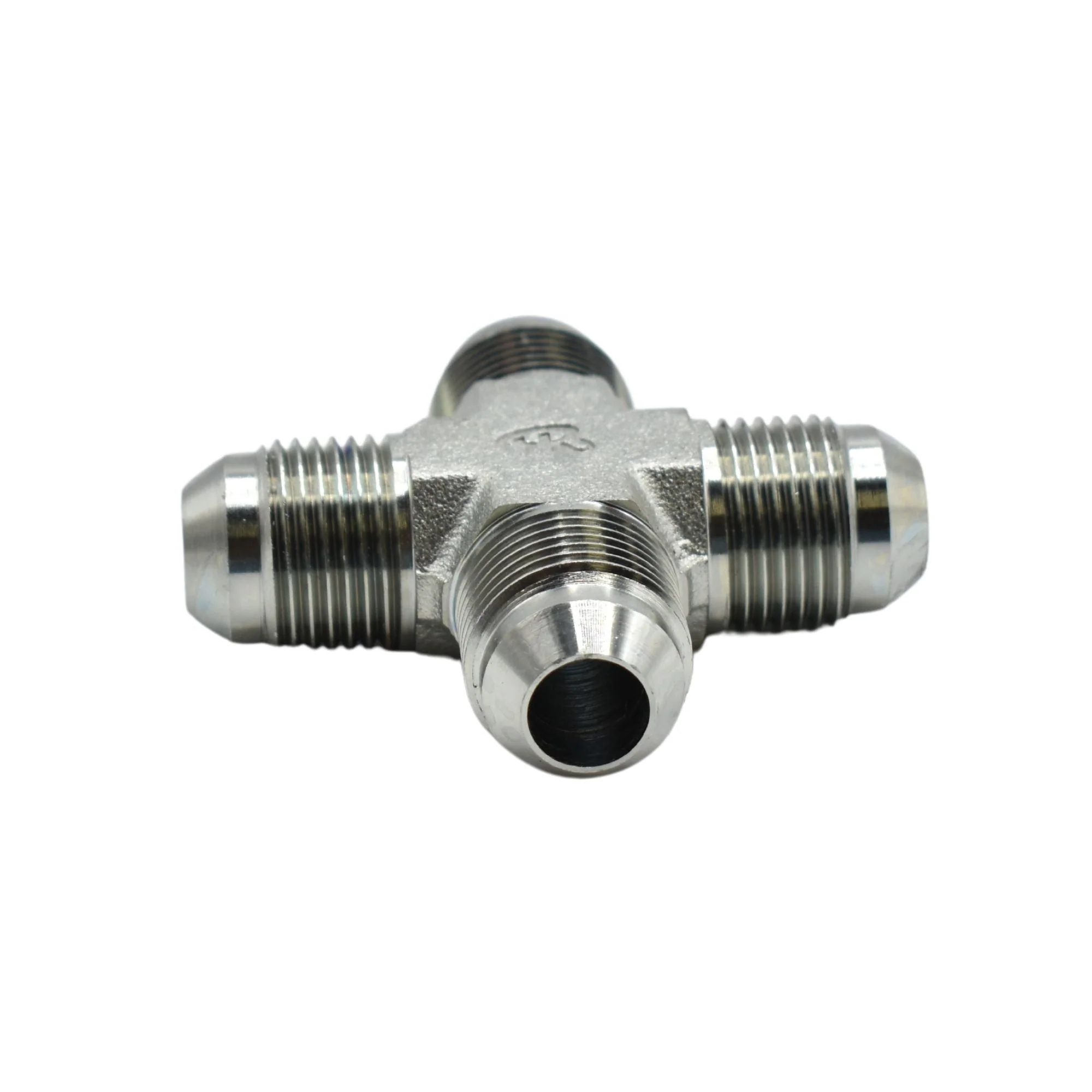 Hydraulics | 08MJ-08MJ-08MJ-08MJ Cross Forg Adapter | 2650-08-08-08-08-FG