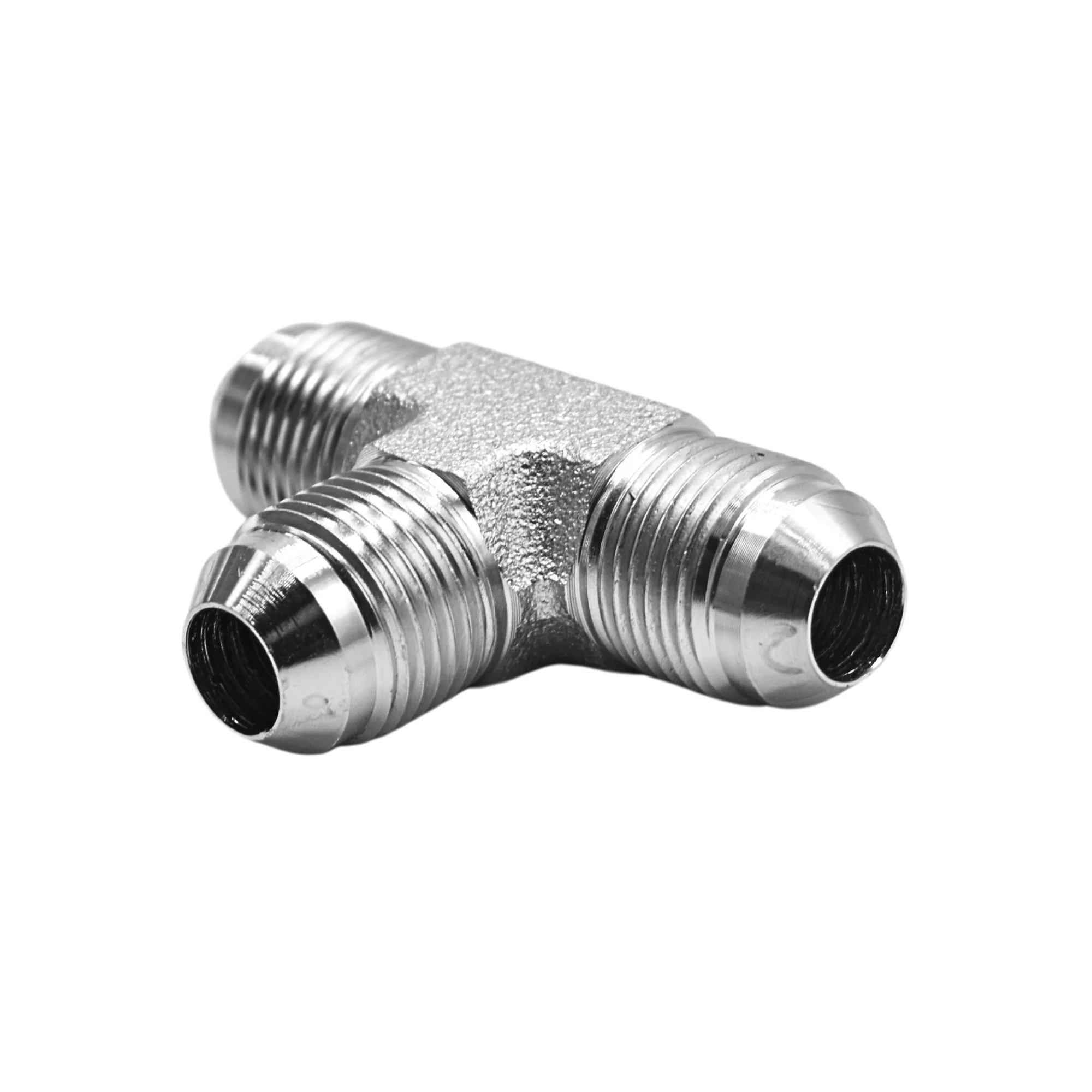 Hydraulics | 08MJ-08MJ-08MJ Tee Forg Adapter | 2603-08-08-08-FG - Image 2