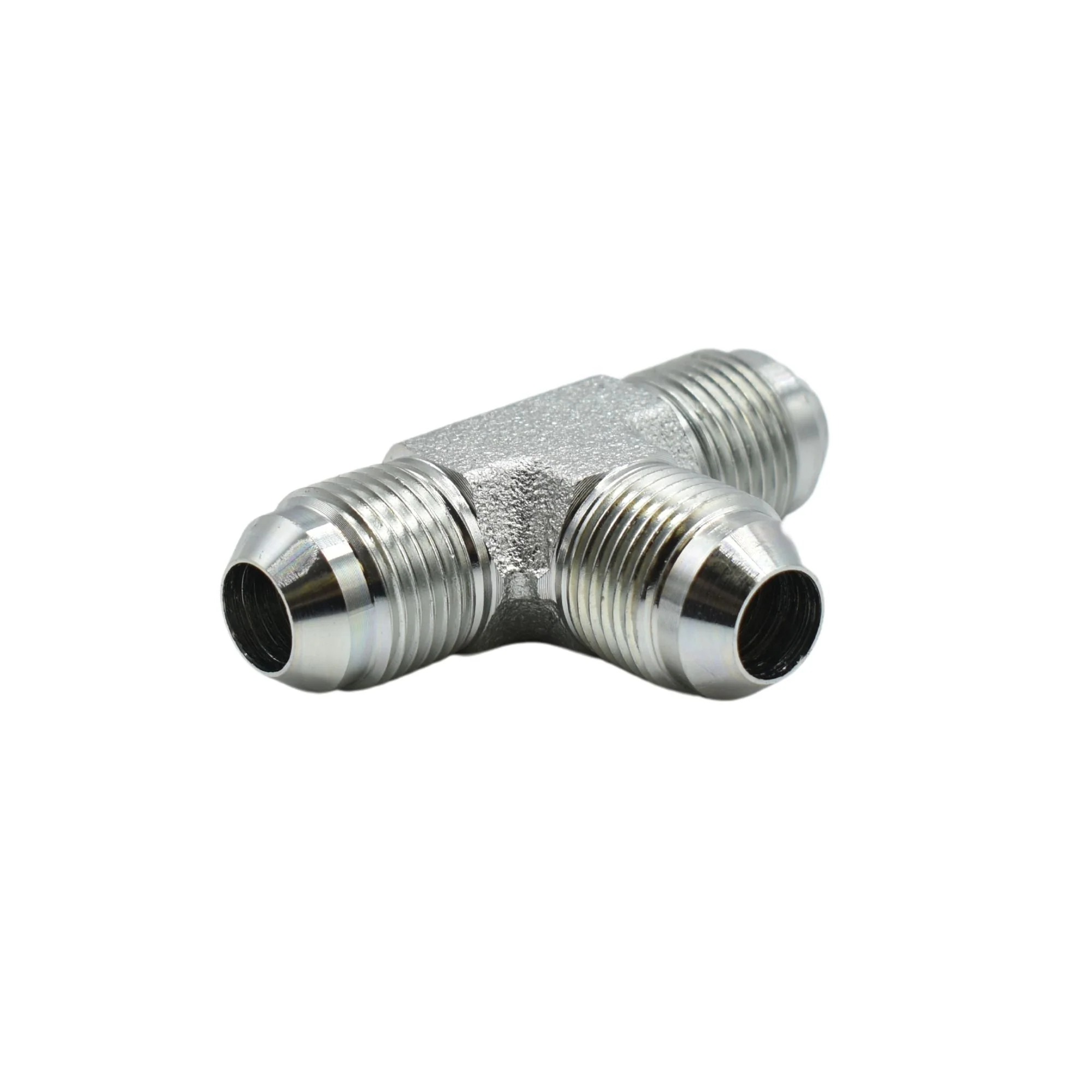 Hydraulics | 08MJ-08MJ-08MJ Tee Stnls Adapter | 2603-08-08-08-SS