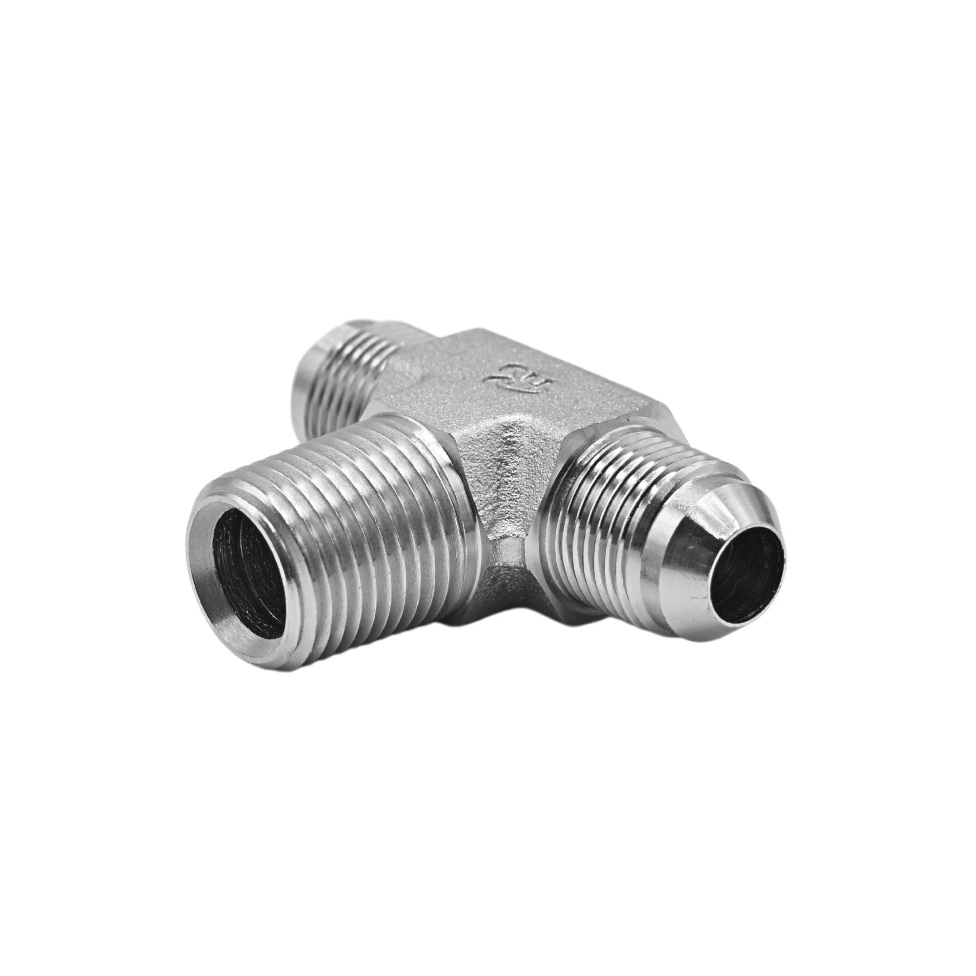 Hydraulics | 08MJ-08MJ-08MP Tee Forg Adapter | 2601-08-08-08-FG