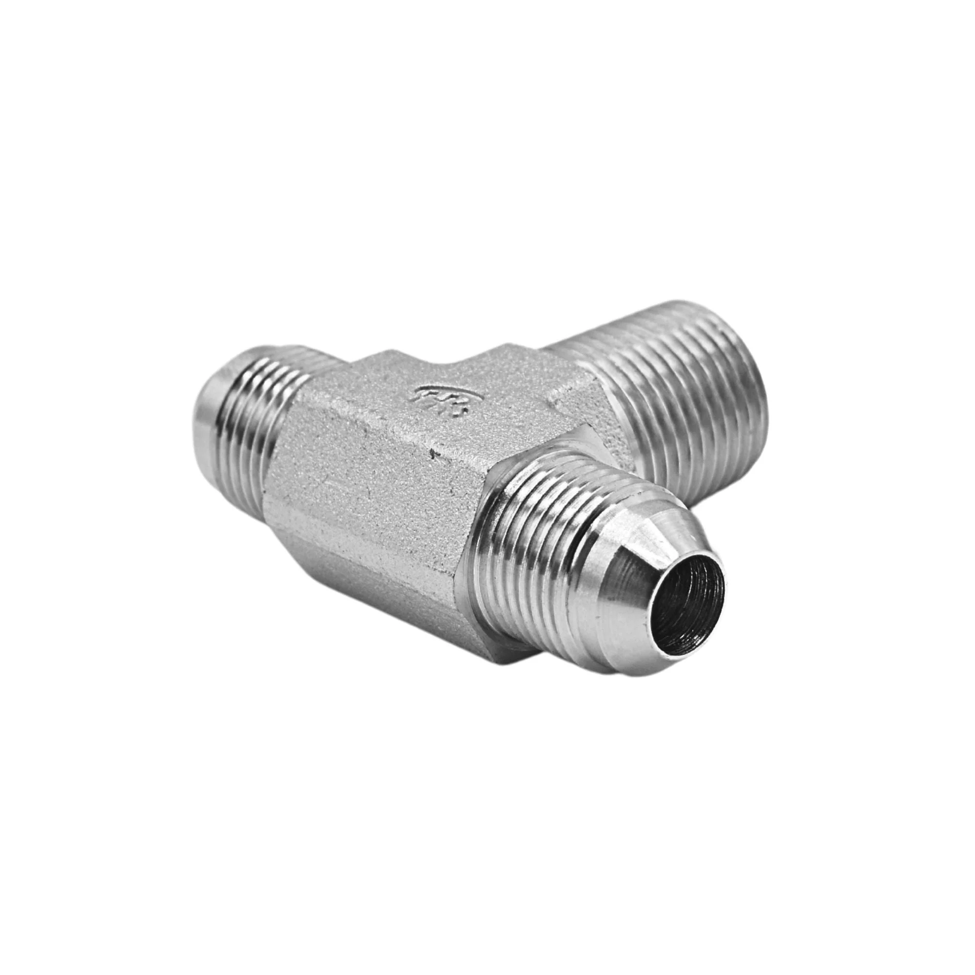 Hydraulics | 08MJ-08MJ-08MP Tee Forg Adapter | 2601-08-08-08-FG - Image 2