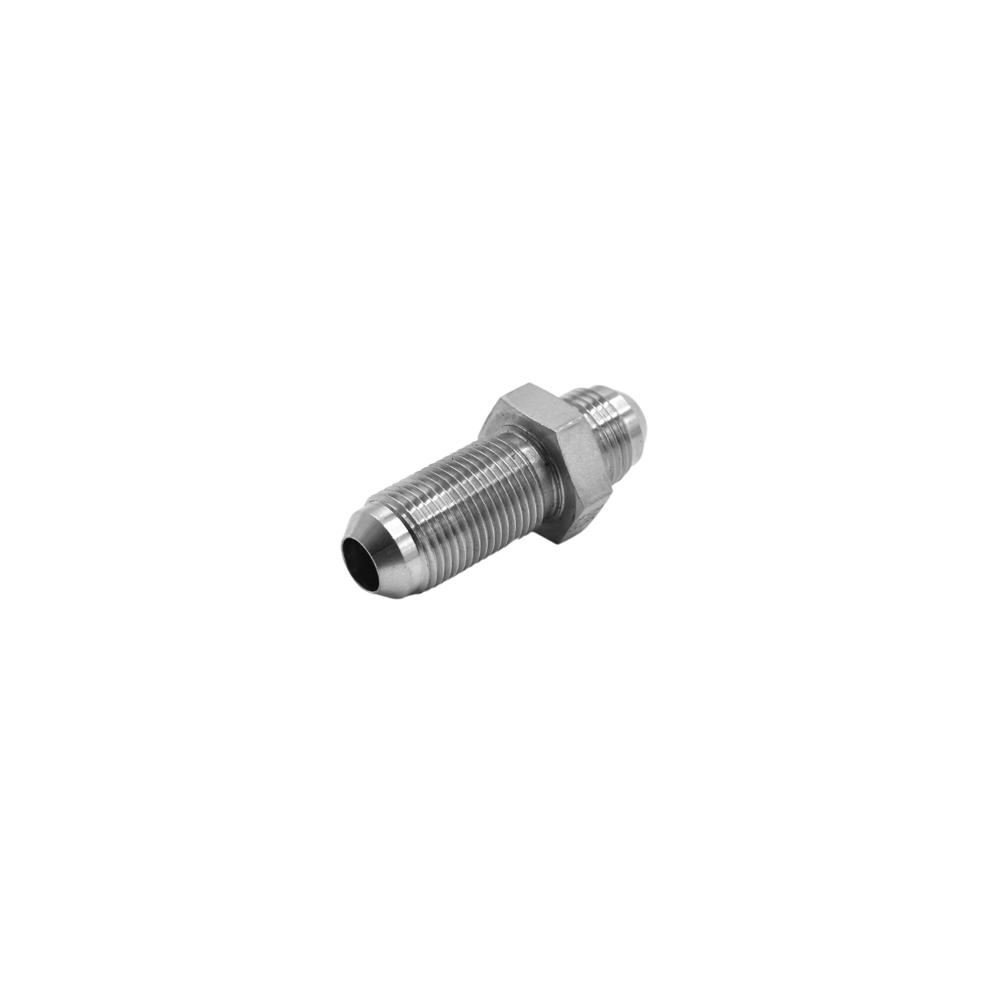 Hydraulics | 08MJ-08MJ Bulkhead Straight Stnls | 2700-08-08-SS