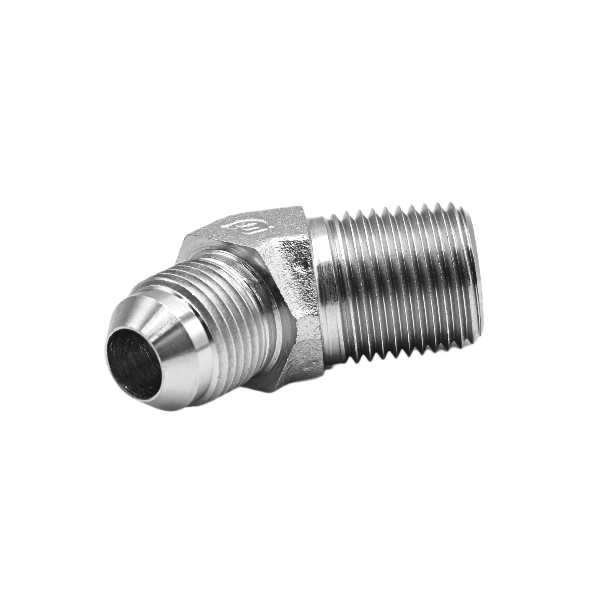 Hydraulics | 08MJ-08MP 45deg Elb Forg Adapter | 2503-08-08-FG