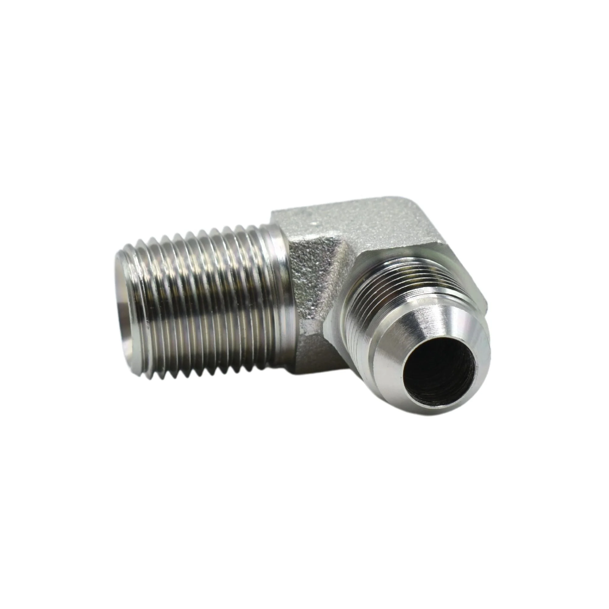 Hydraulics | 08MJ-08MP 90deg Elb Forg Adapter | 2501-08-08-FG