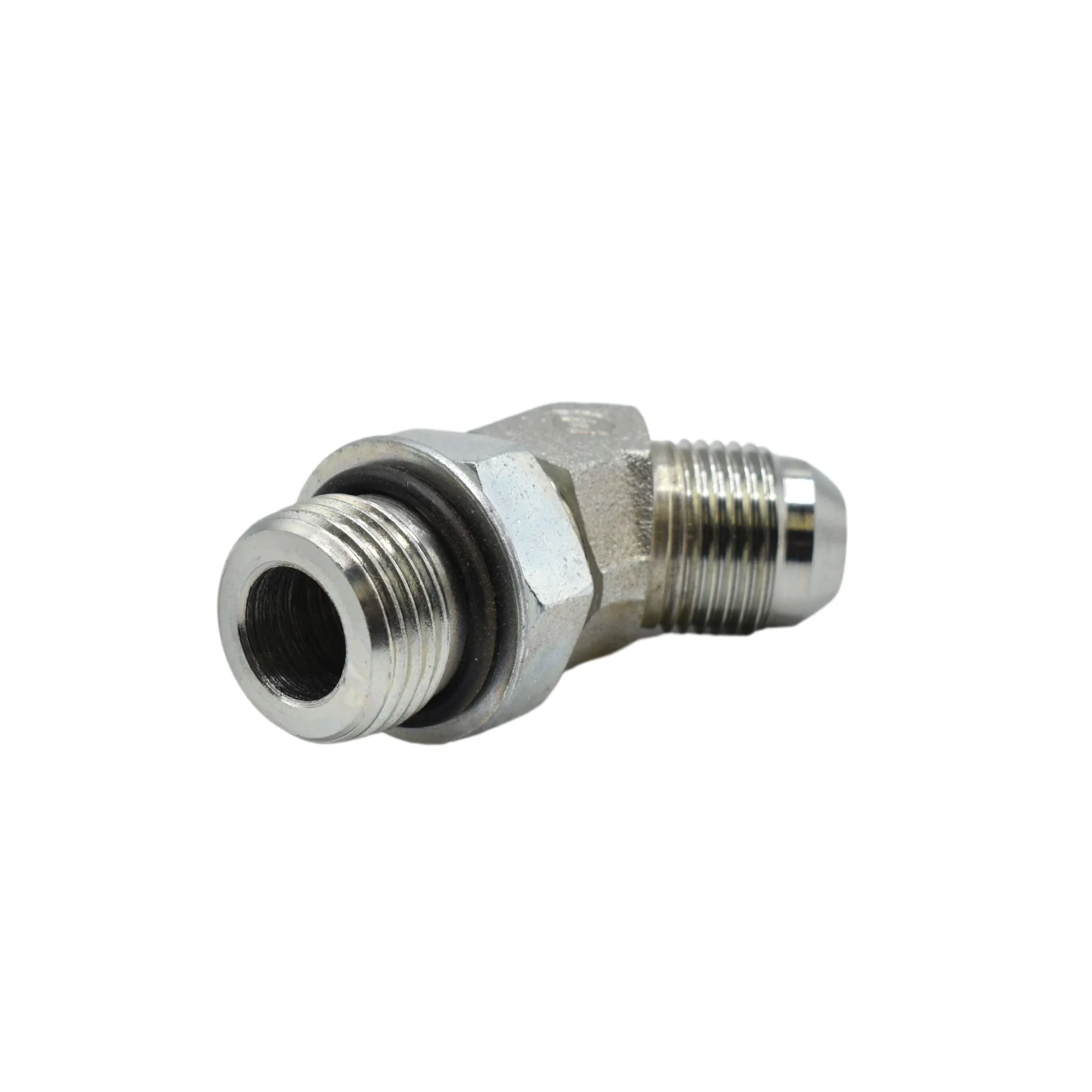 Hydraulics | 08MJ-10MAORB 45deg Elb Forg Adapter | 6802-08-10-NWO-FG - Image 2