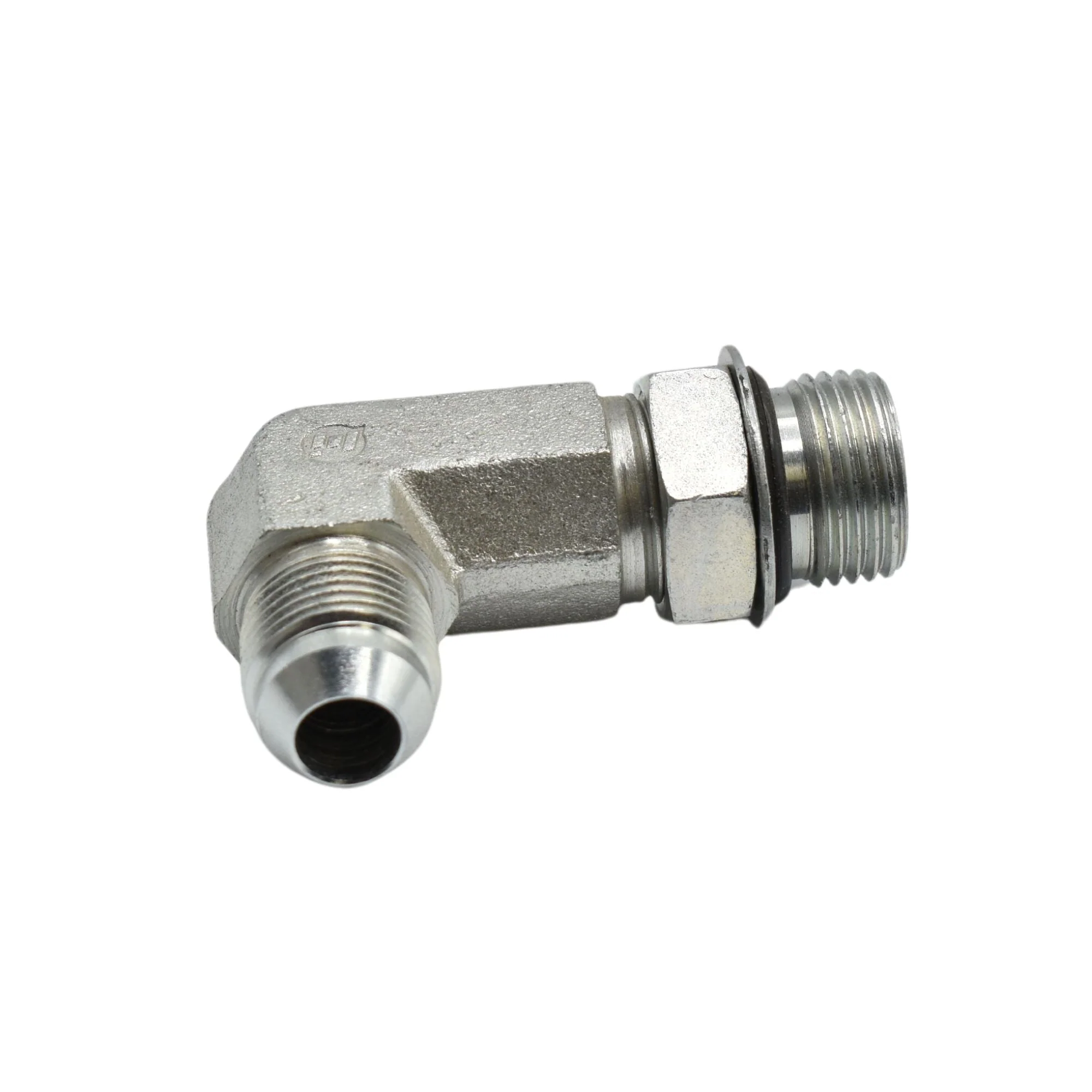Hydraulics | 08MJ-10MAORB 90deg Elb Lg Forg Adapter | 6801-L-08-10-NWO-FG