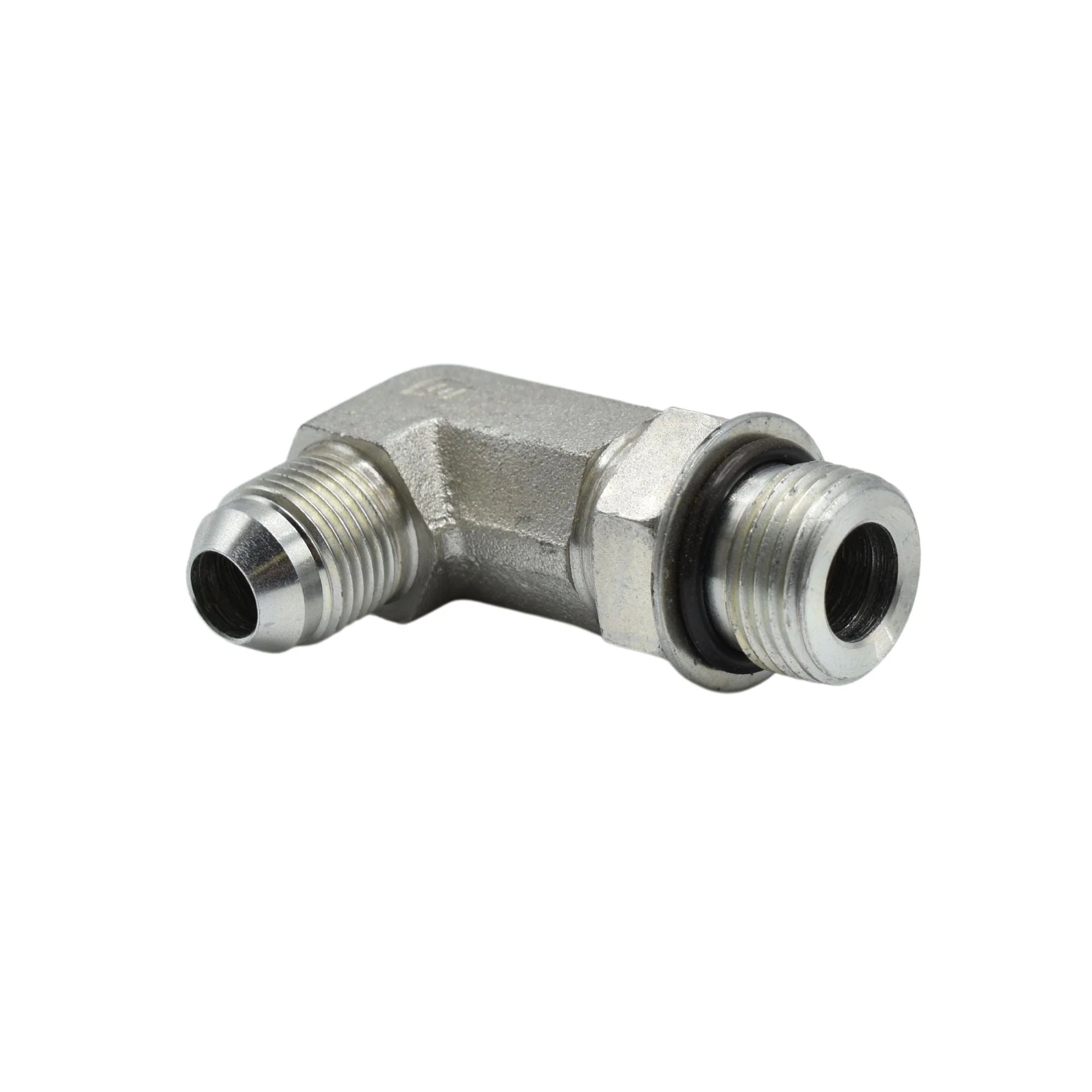 Hydraulics | 08MJ-10MAORB 90deg Elb Lg Forg Adapter | 6801-L-08-10-NWO-FG - Image 2