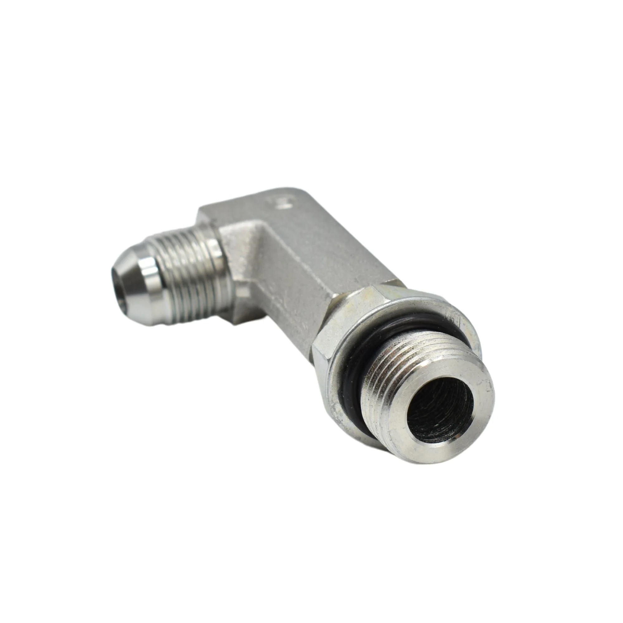 Hydraulics | 08MJ-10MAORB 90deg Elb X-Lg Forg Adapter | 6801-LL-08-10-NWO-FG - Image 2