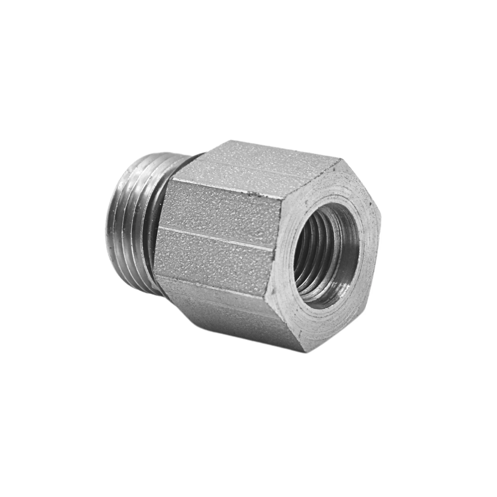 Hydraulics | 08MORB-06FORB Straight Red Adapter | 6410-08-06-O - Image 2