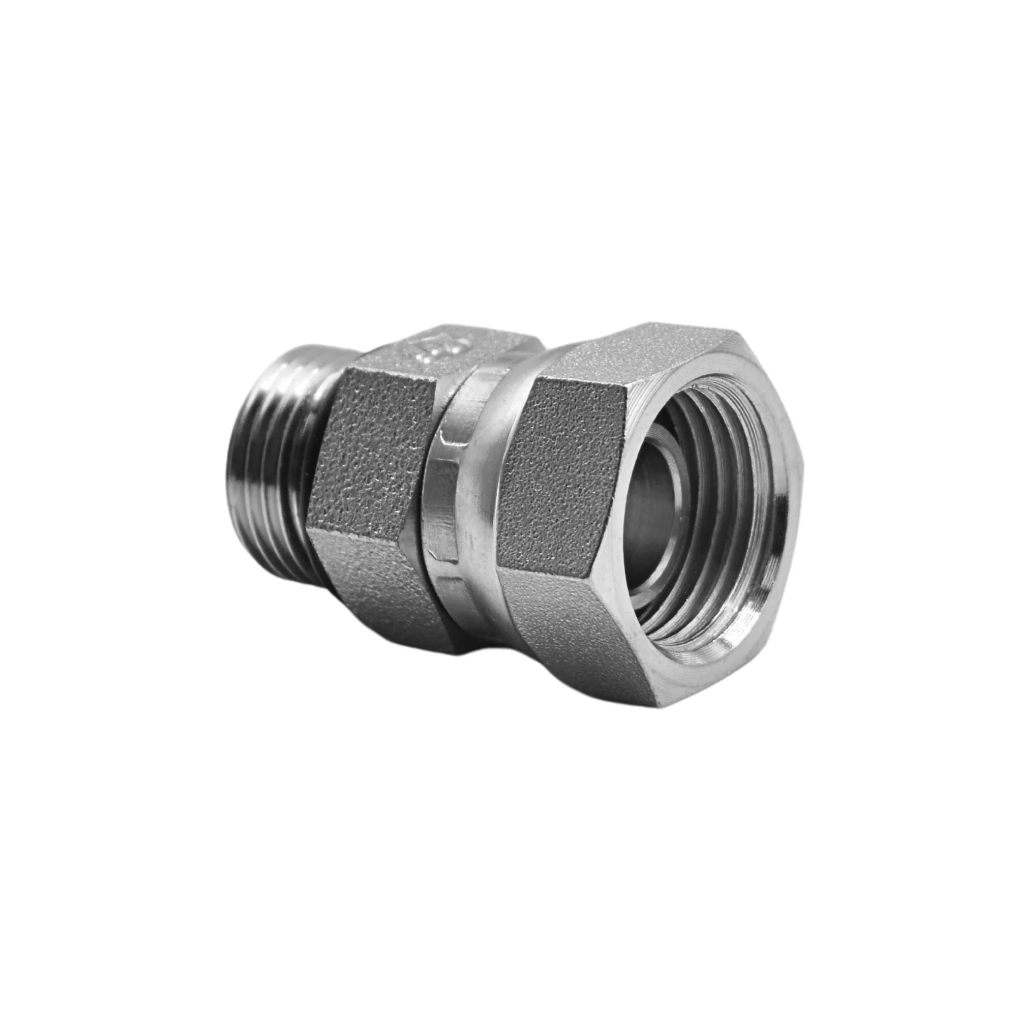 Hydraulics | 08MORB-08FPS Straight Adapter | 6900-08-08-O - Image 2