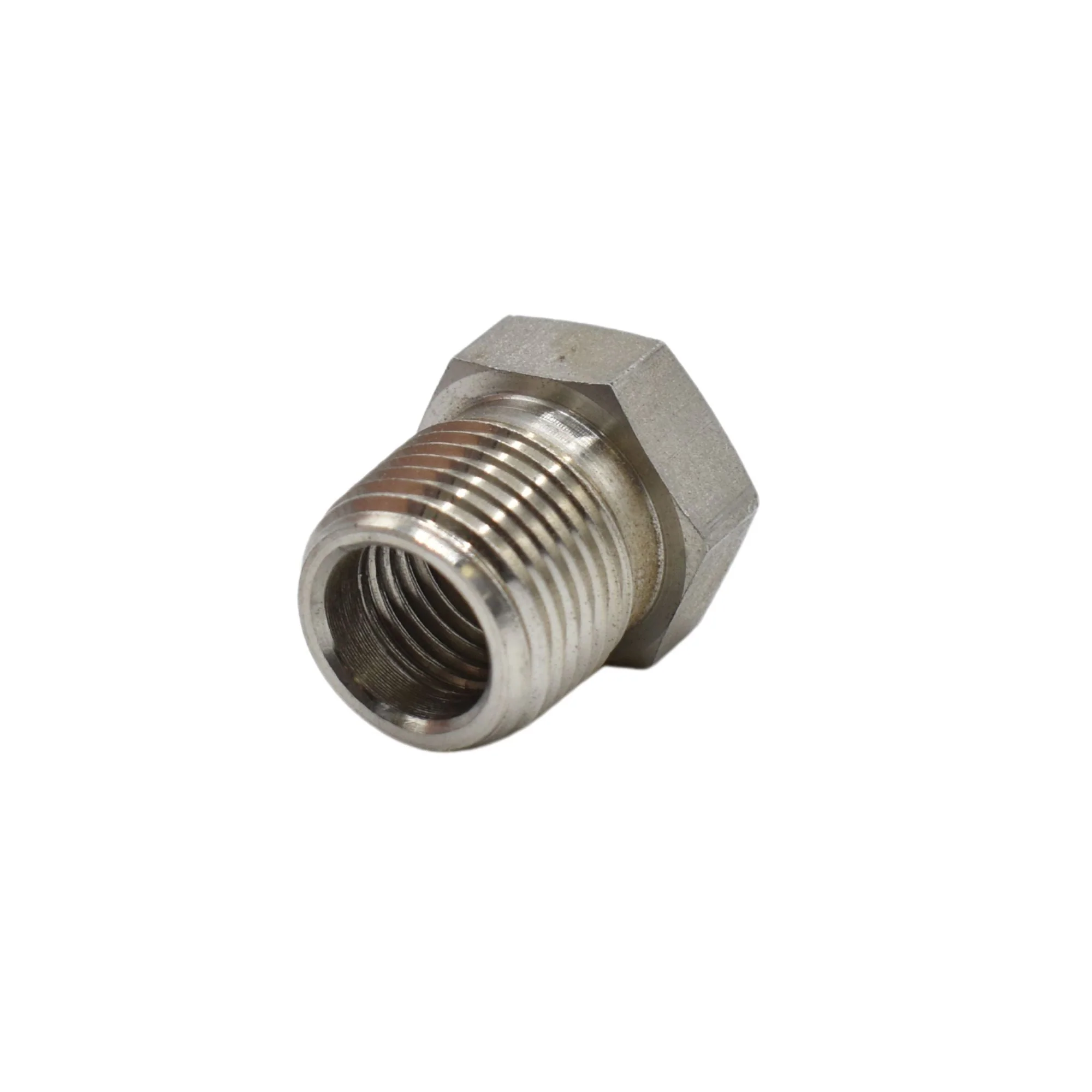 Hydraulics | 08MP-04FP Red Bushing Stnls Adapter | 5406-08-04-SS
