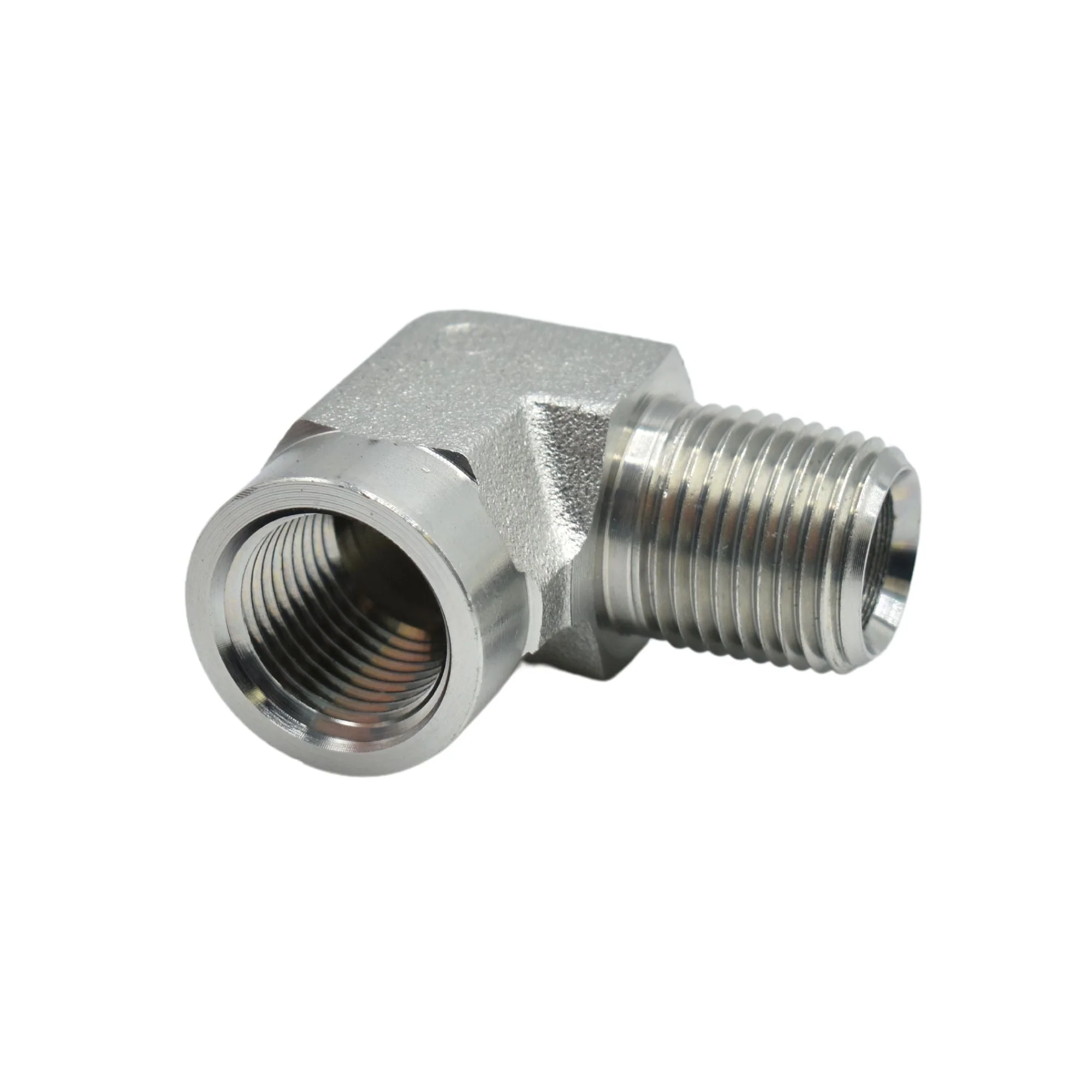 Hydraulics | 08MP-08FP 90deg Street Elb Forg Adapter | 5502-08-08-FG - Image 2