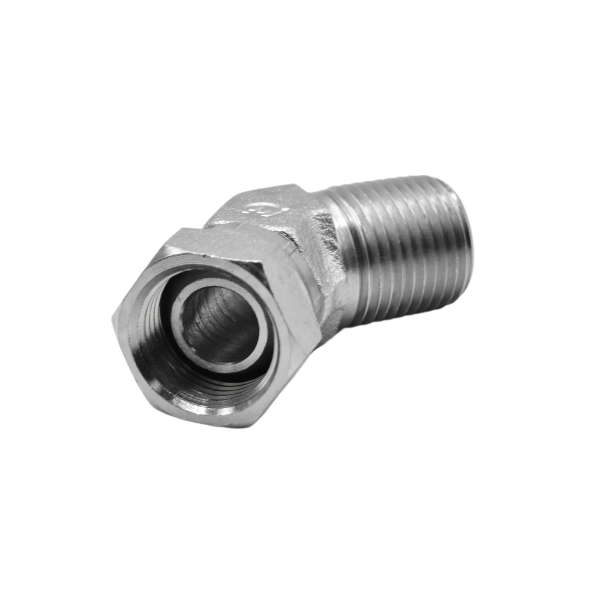 Hydraulics | 08MP-08FPS 45deg Elb Forg Adapter | 1503-08-08-FG - Image 2