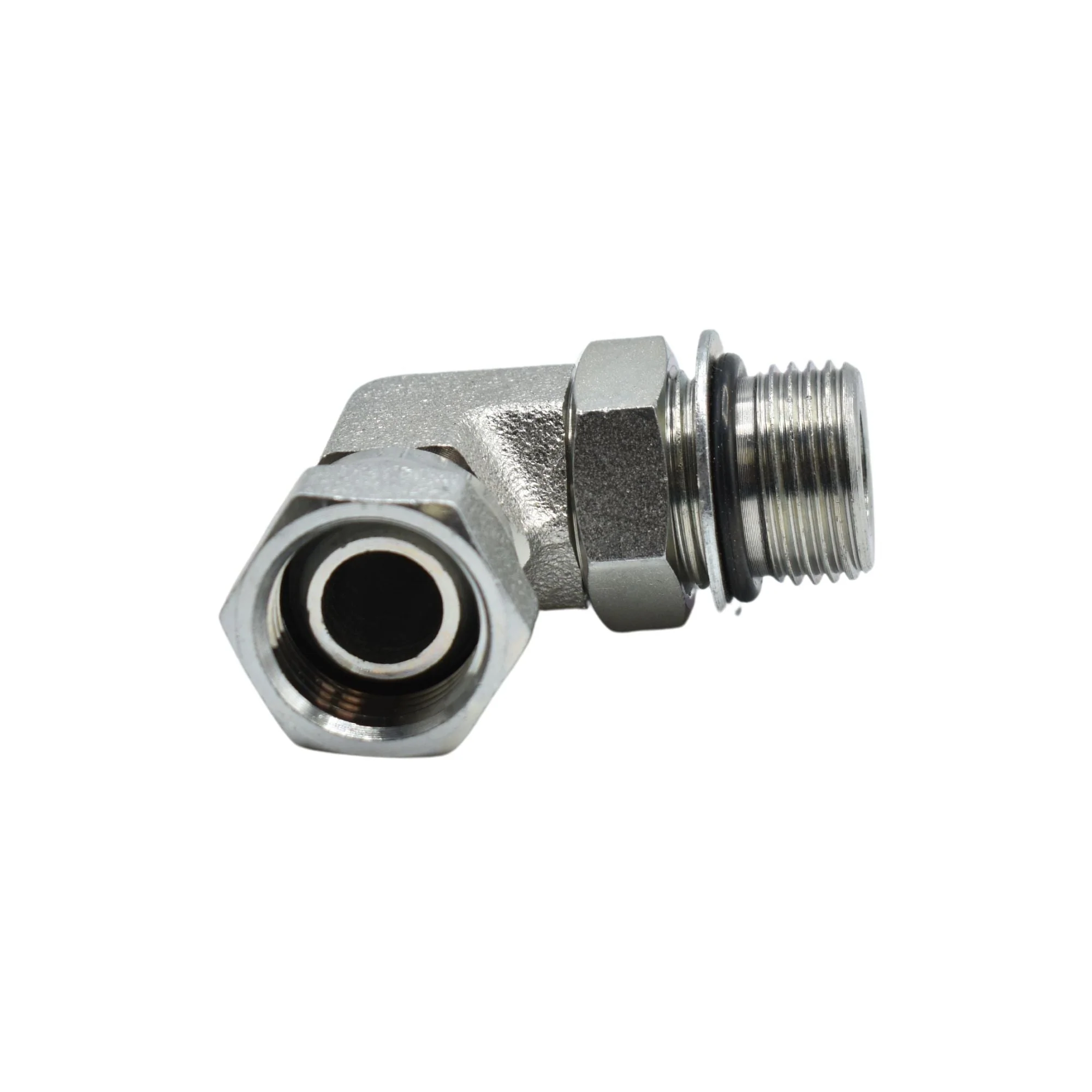 Hydraulics | 10MAORB-08FPS 90deg Elb Forg Adapter | 6901-10-08-NWO-FG - Image 2