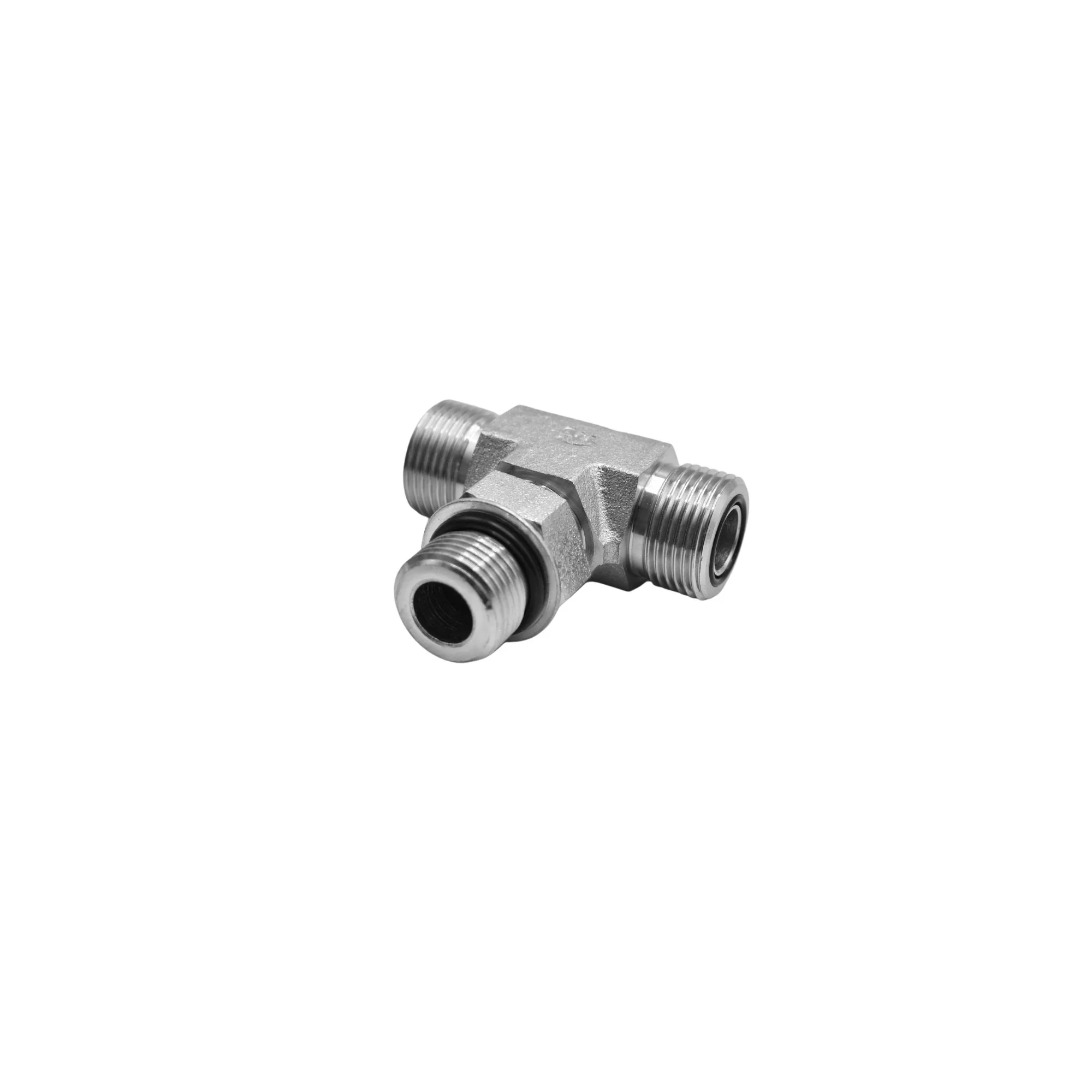 Hydraulics | 10MFS-10MFS-10MAORB Branch Tee | FS6803-10-10-10-NWO-FG - Image 2