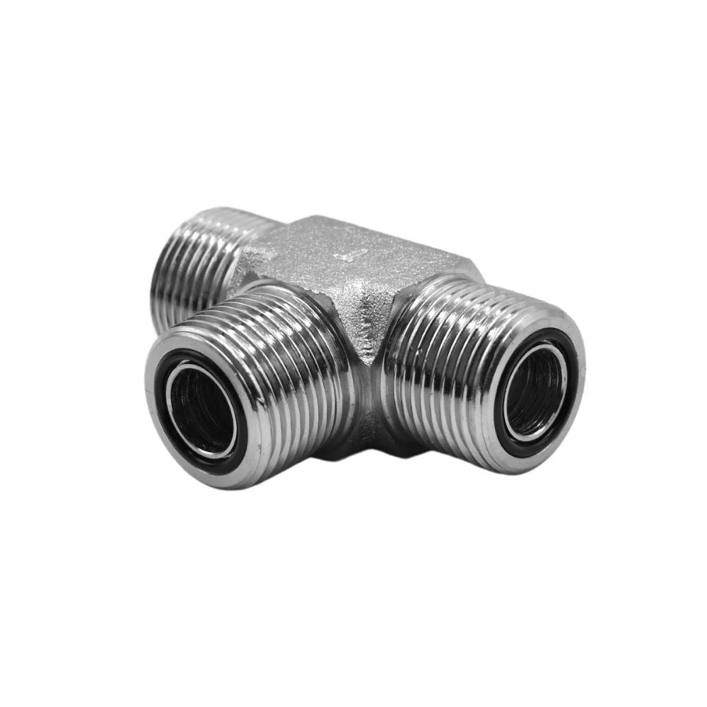 Hydraulics | 10MFS-10MFS-10MFS Tee Forg Adapter | FS2603-10-10-10-FG