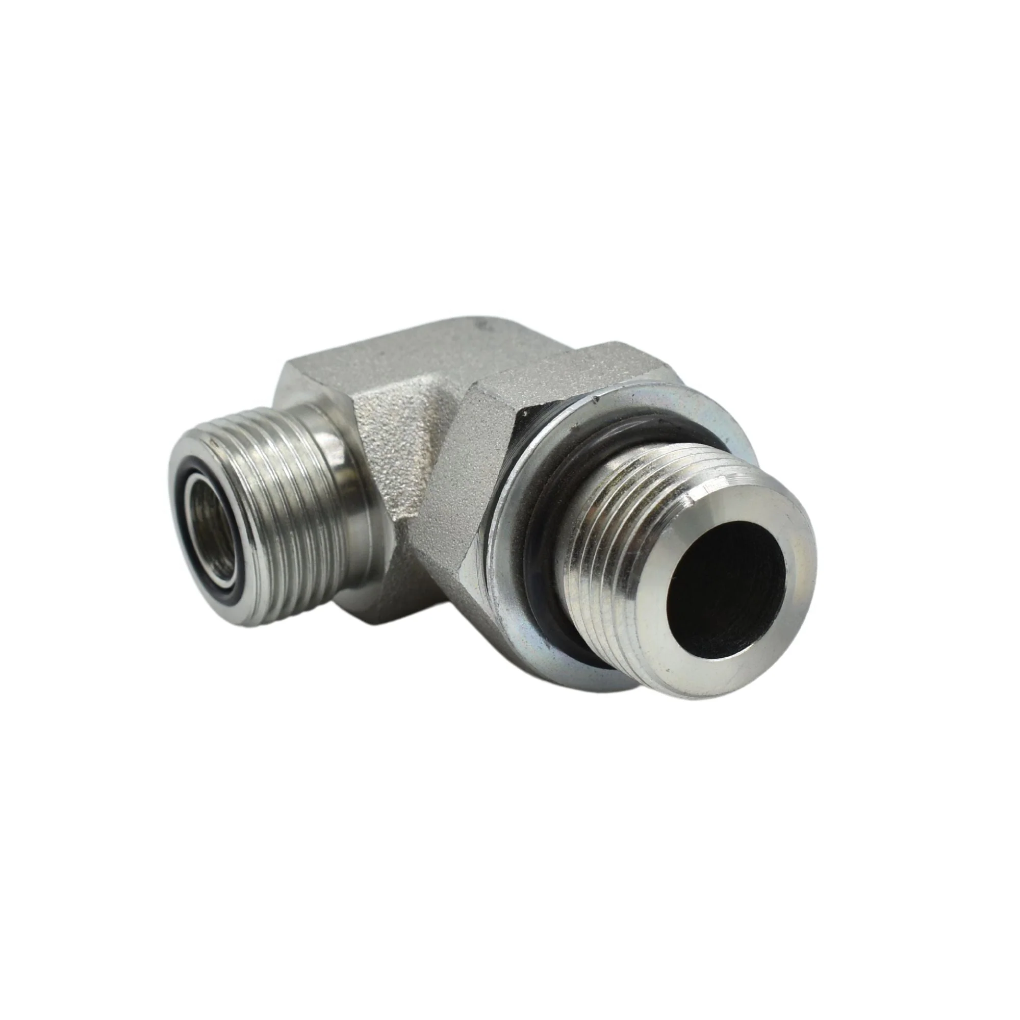 Hydraulics | 10MFS-12MAORB 90deg Elb Forg Adapter | FS6801-10-12-NWO-FG - Image 2
