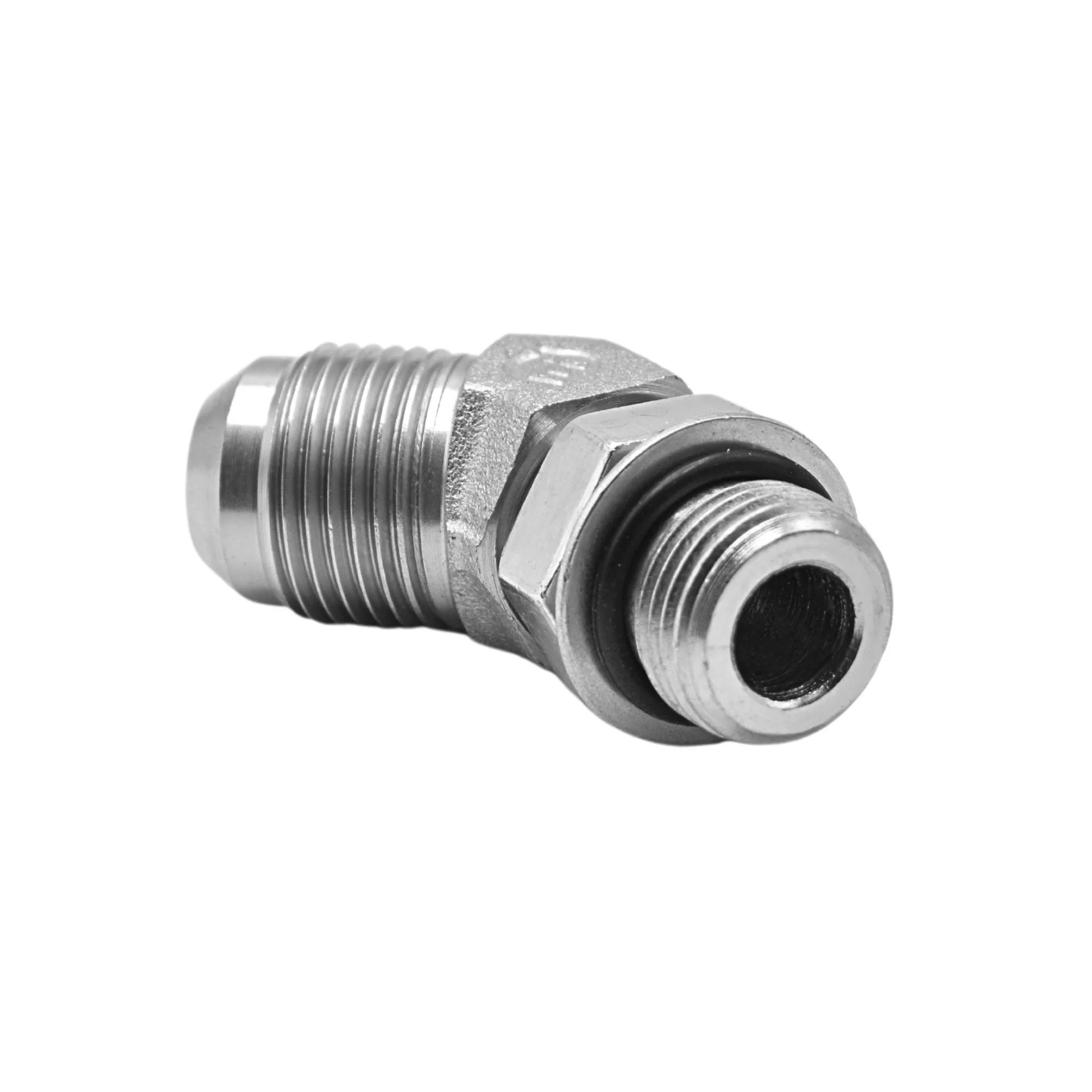 Hydraulics | 10MJ-08MAORB 45deg Elb Forg Adapter | 6802-10-08-NWO-FG - Image 2